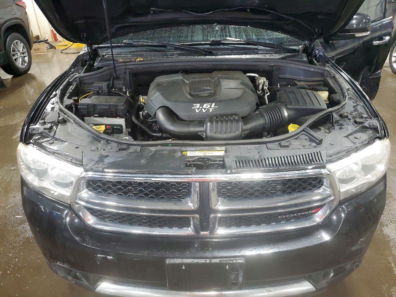 2013 Dodge Durango Crew Черный vin: 1C4RDJDG2DC604775