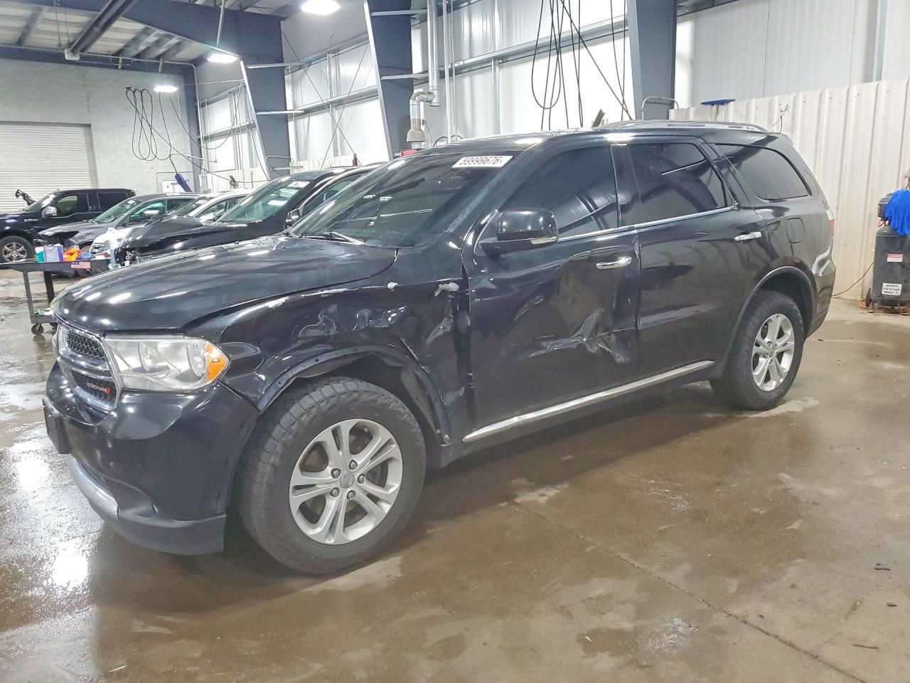 2013 Dodge Durango Crew Черный vin: 1C4RDJDG2DC604775
