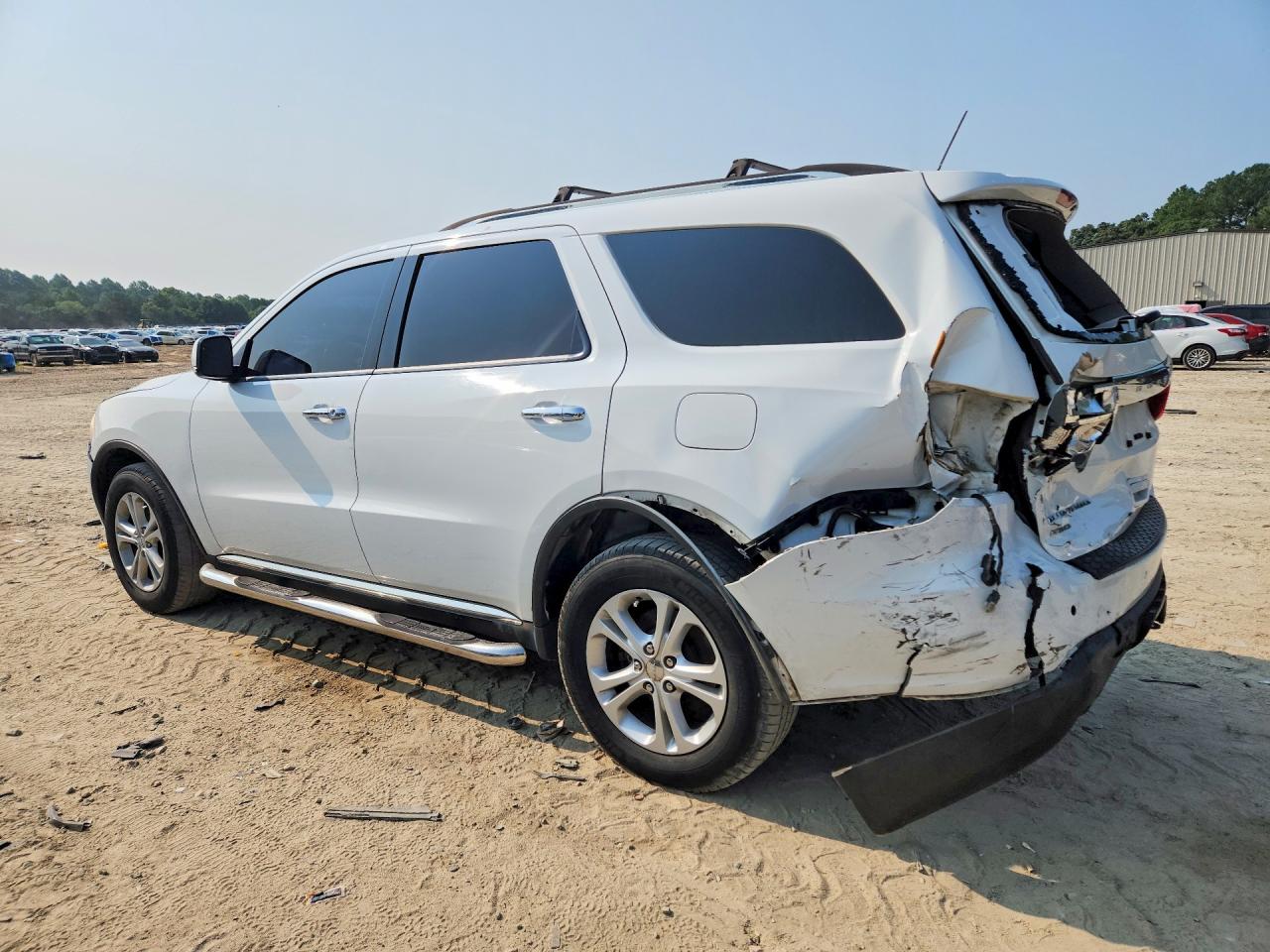 2013 Dodge Durango Crew White vin: 1C4RDJDG2DC643771