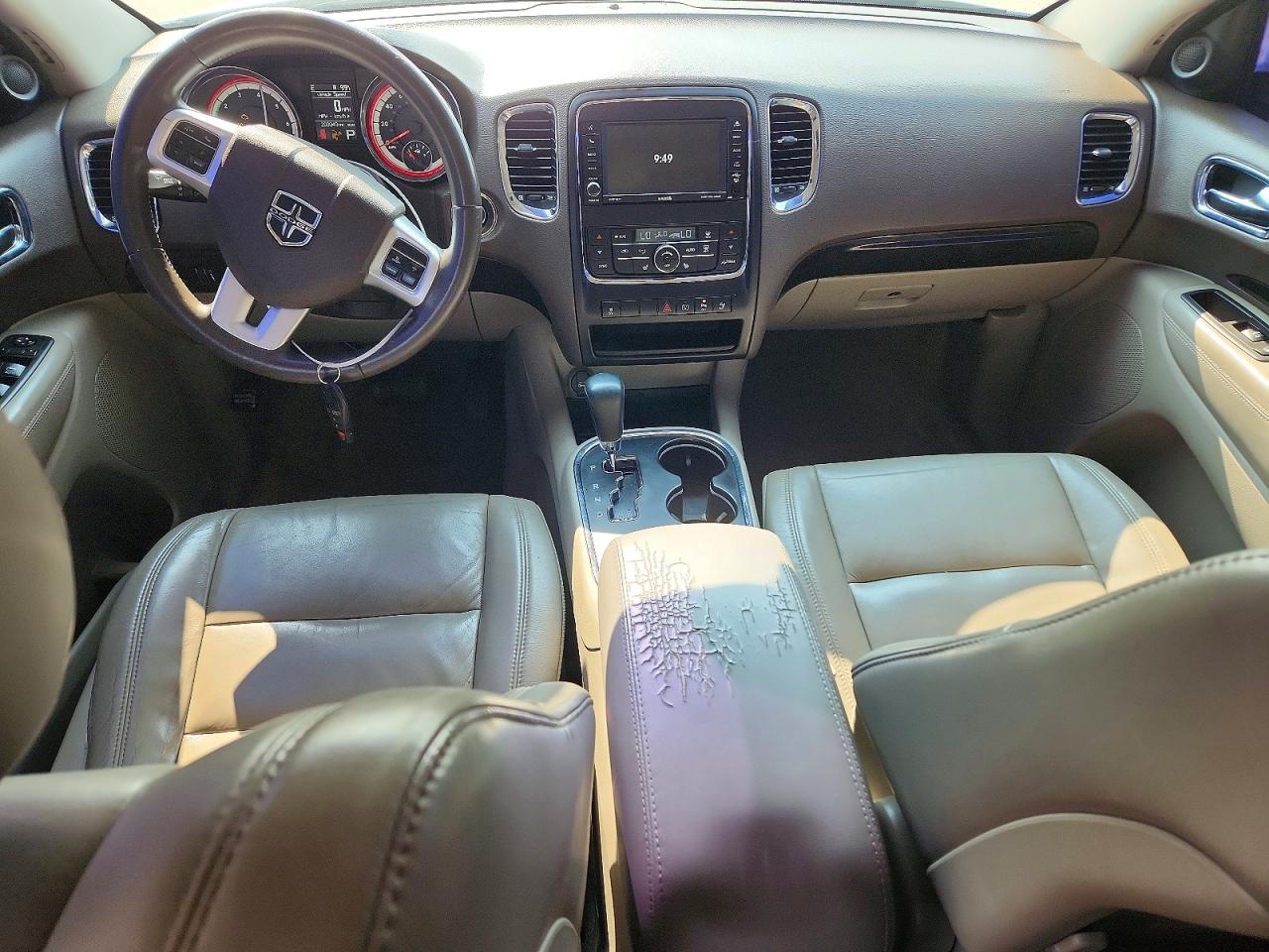2013 Dodge Durango Crew White vin: 1C4RDJDG2DC643771