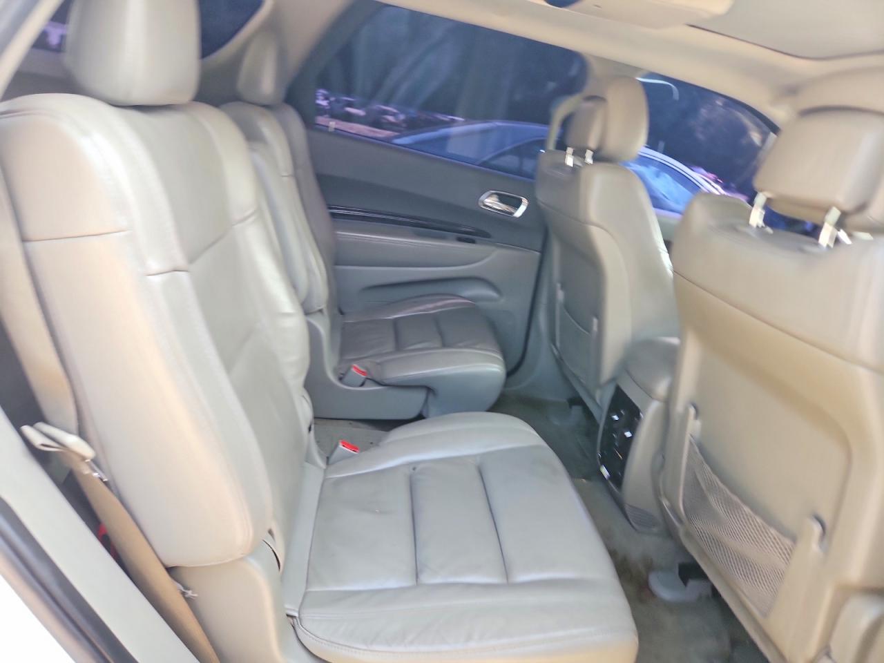 2013 Dodge Durango Crew White vin: 1C4RDJDG2DC643771