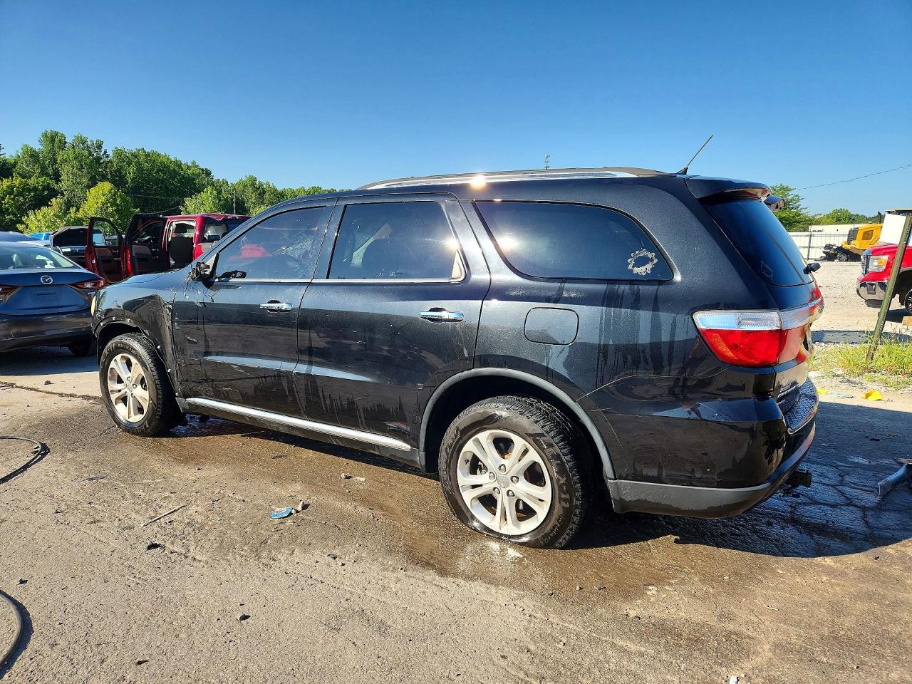 2013 Dodge Durango Crew Black vin: 1C4RDJDG2DC651692