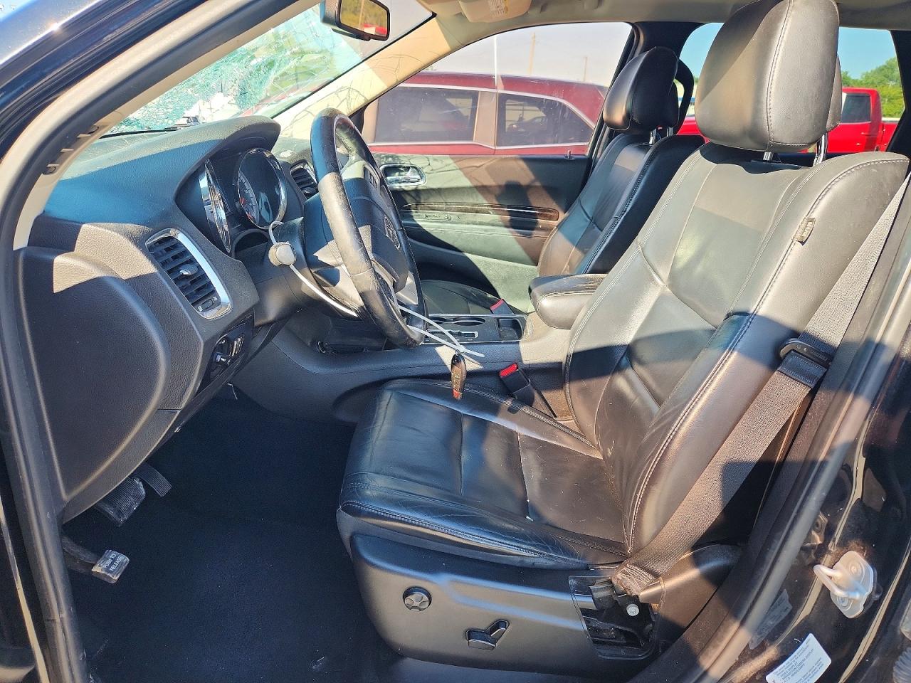 2013 Dodge Durango Crew Black vin: 1C4RDJDG2DC651692