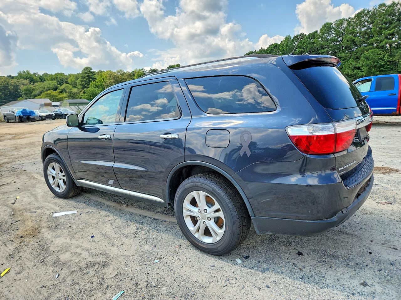 2013 Dodge Durango Crew Black vin: 1C4RDJDG2DC688077