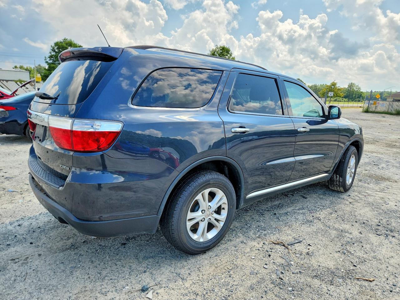 2013 Dodge Durango Crew Black vin: 1C4RDJDG2DC688077