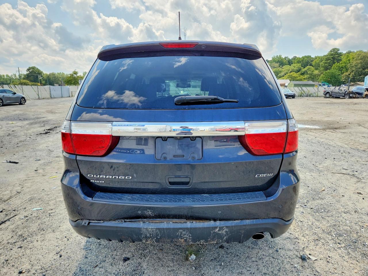 2013 Dodge Durango Crew Black vin: 1C4RDJDG2DC688077
