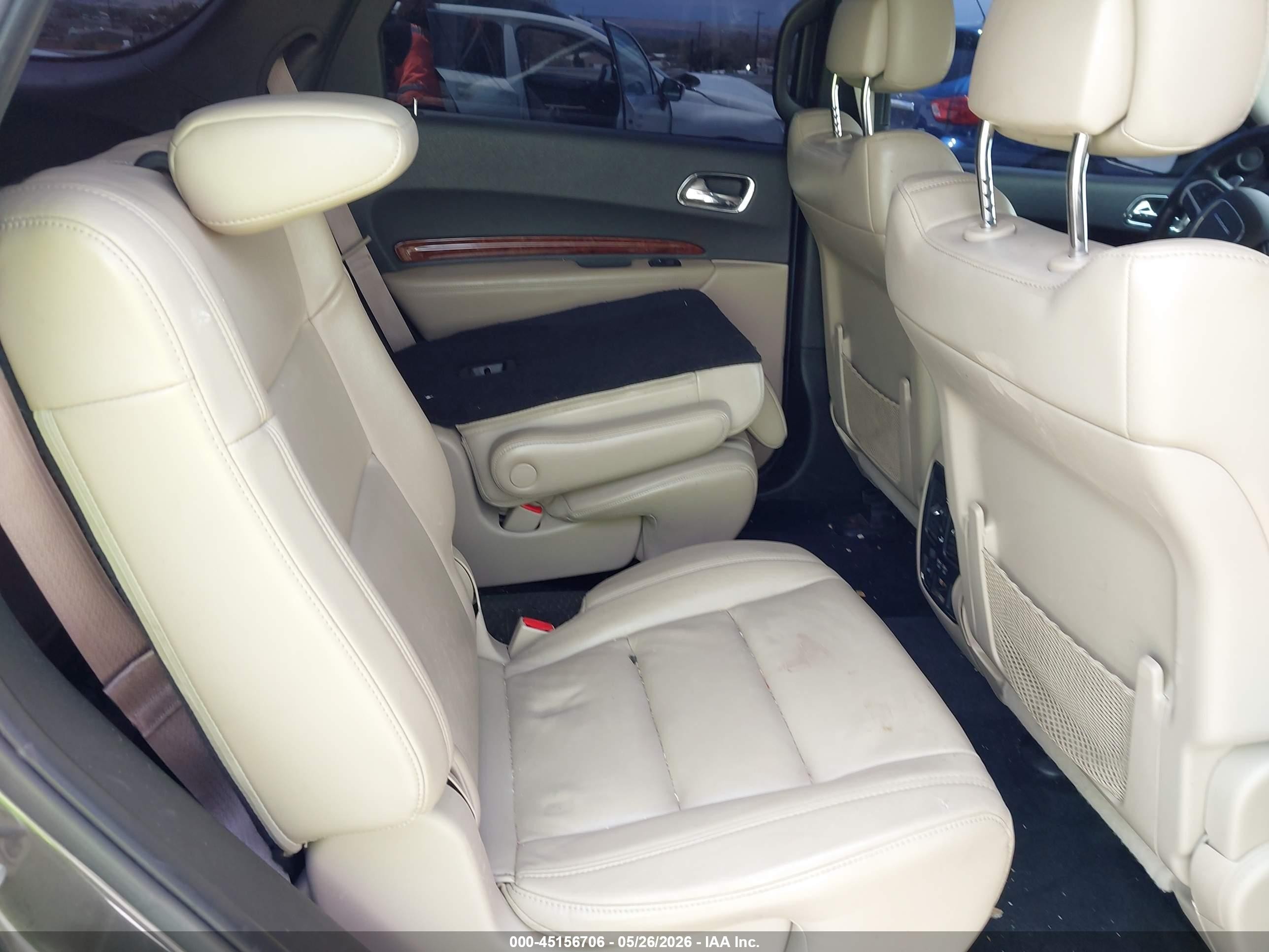 2014 Dodge Durango Limited Gray vin: 1C4RDJDG2EC306843