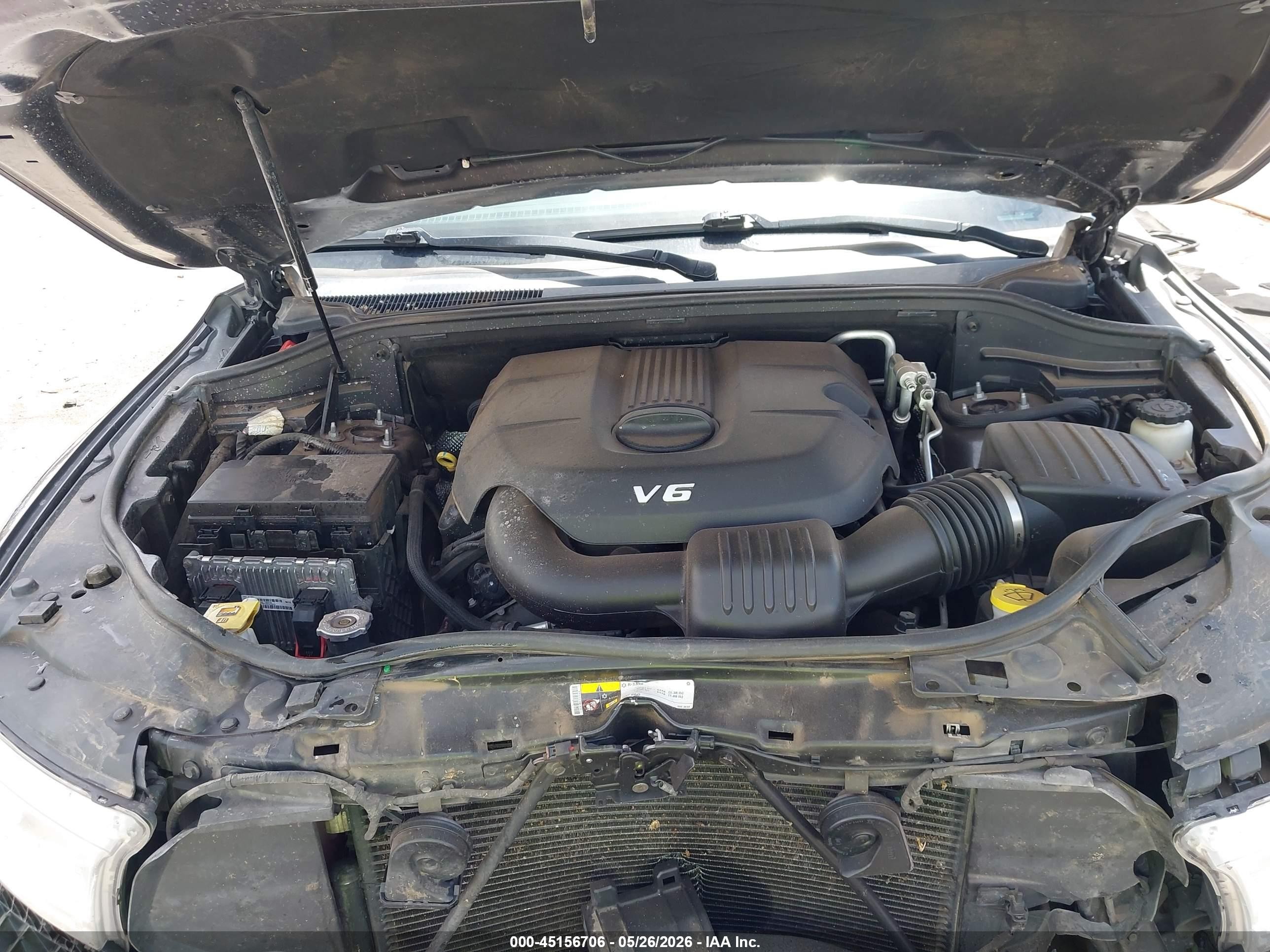 2014 Dodge Durango Limited Gray vin: 1C4RDJDG2EC306843