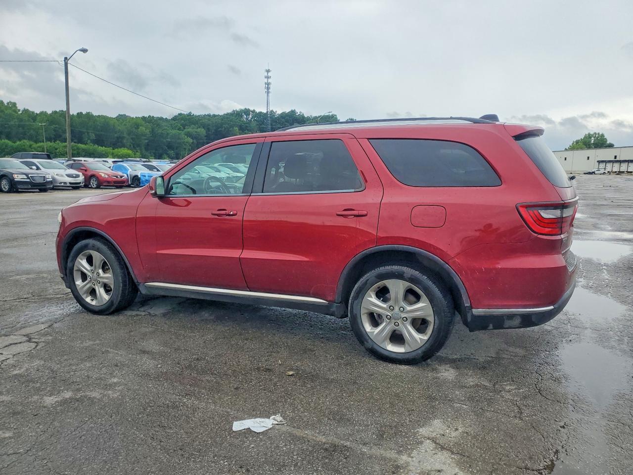 2014 Dodge Durango Limited Red vin: 1C4RDJDG2EC318572