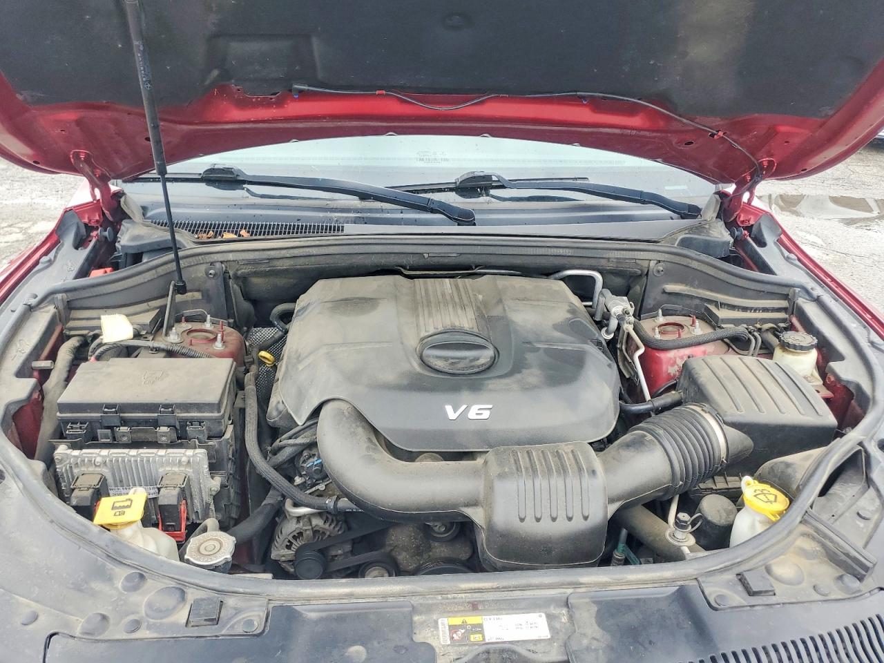 2014 Dodge Durango Limited Red vin: 1C4RDJDG2EC318572