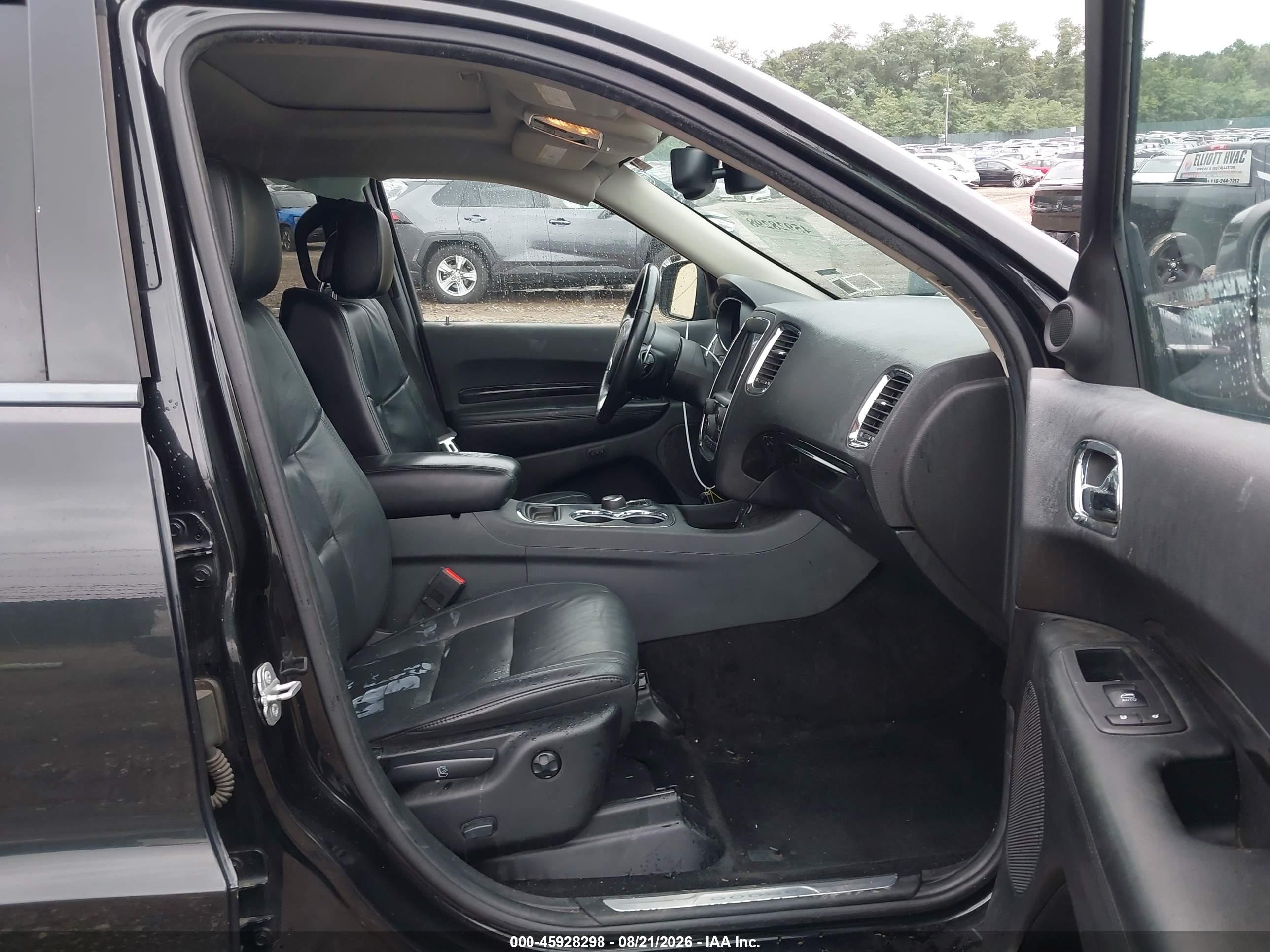 2014 Dodge Durango Limited Black vin: 1C4RDJDG2EC397208