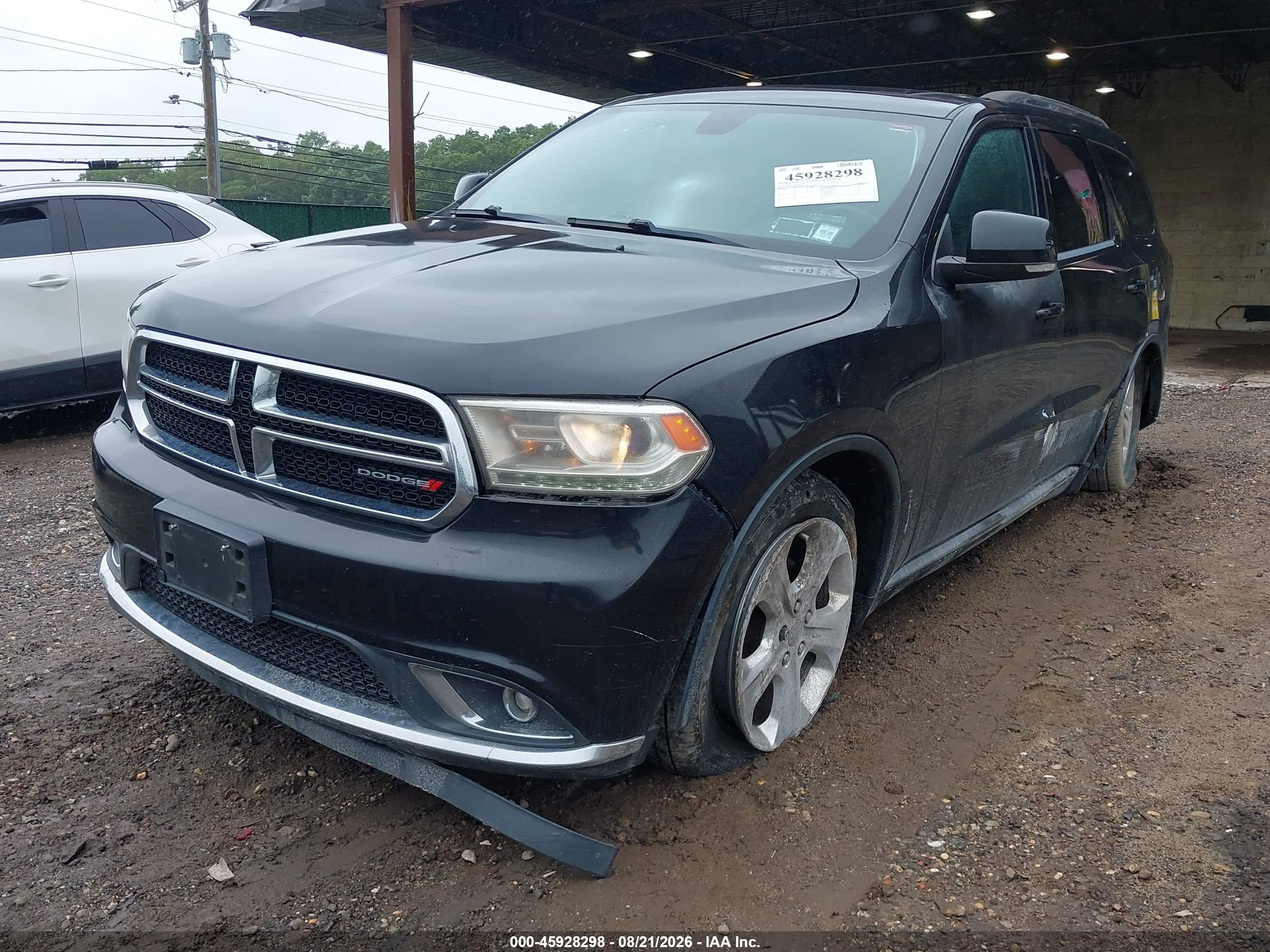 2014 Dodge Durango Limited Black vin: 1C4RDJDG2EC397208
