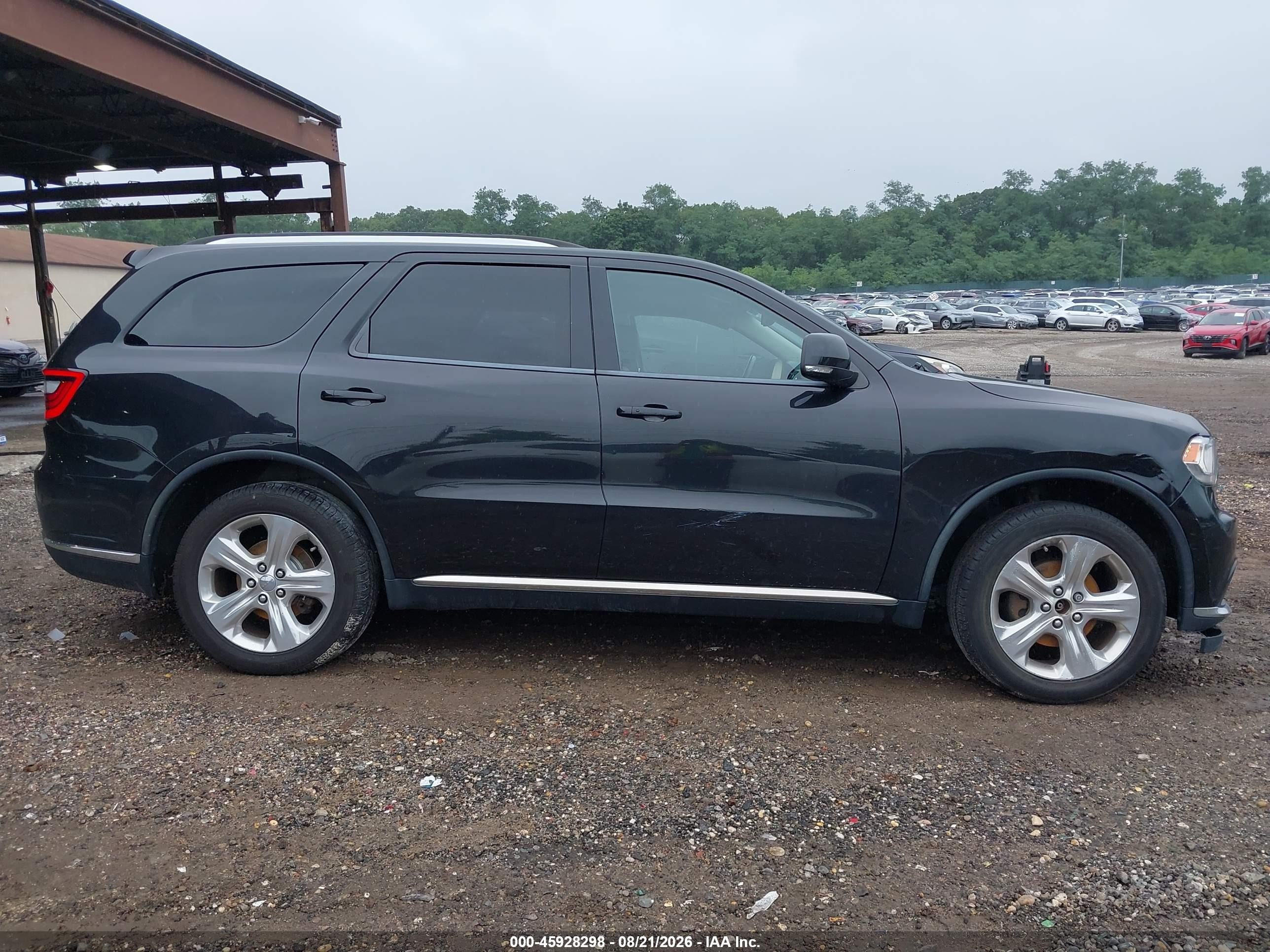2014 Dodge Durango Limited Black vin: 1C4RDJDG2EC397208