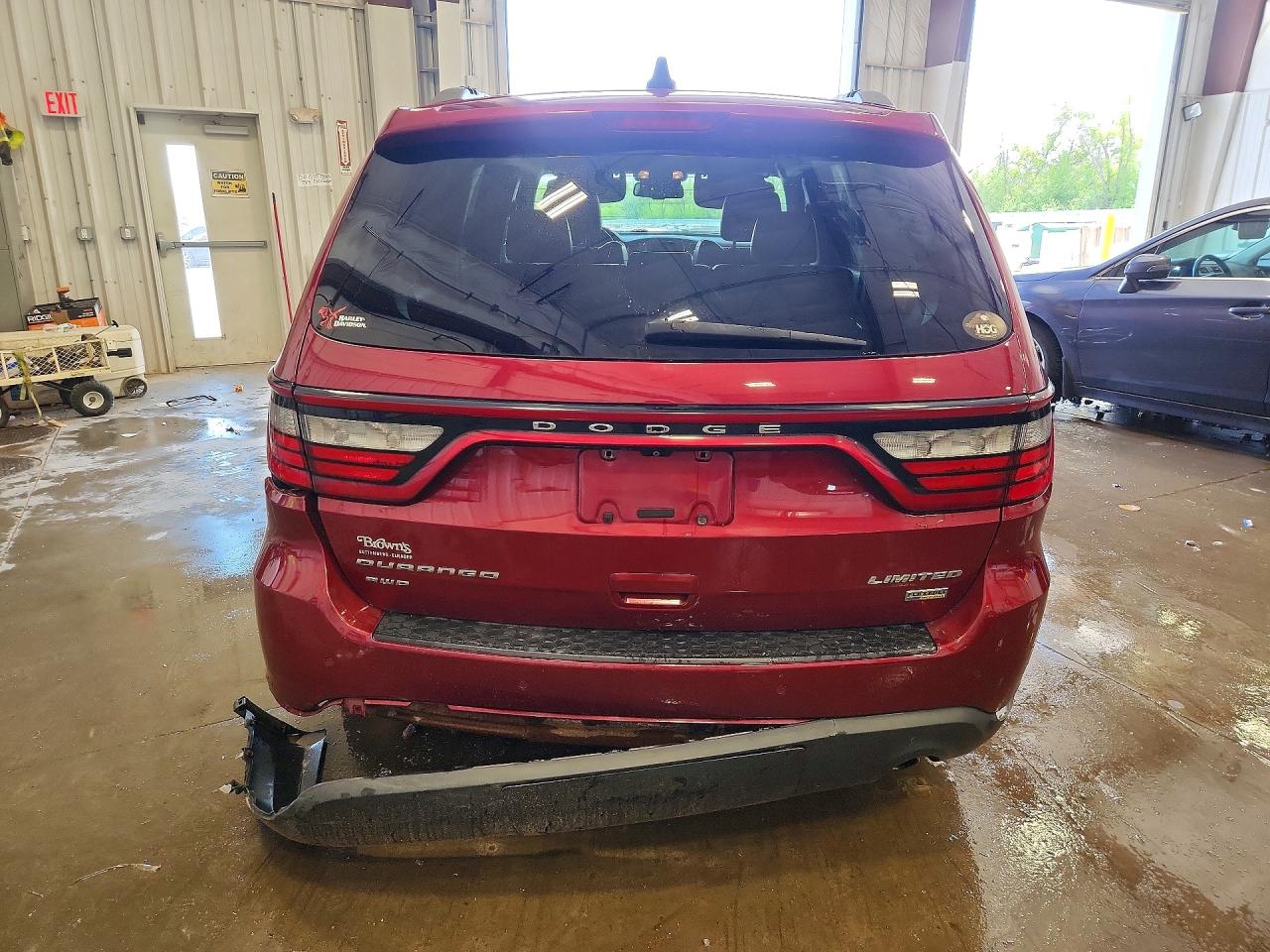 2014 Dodge Durango Limited Red vin: 1C4RDJDG2EC451185