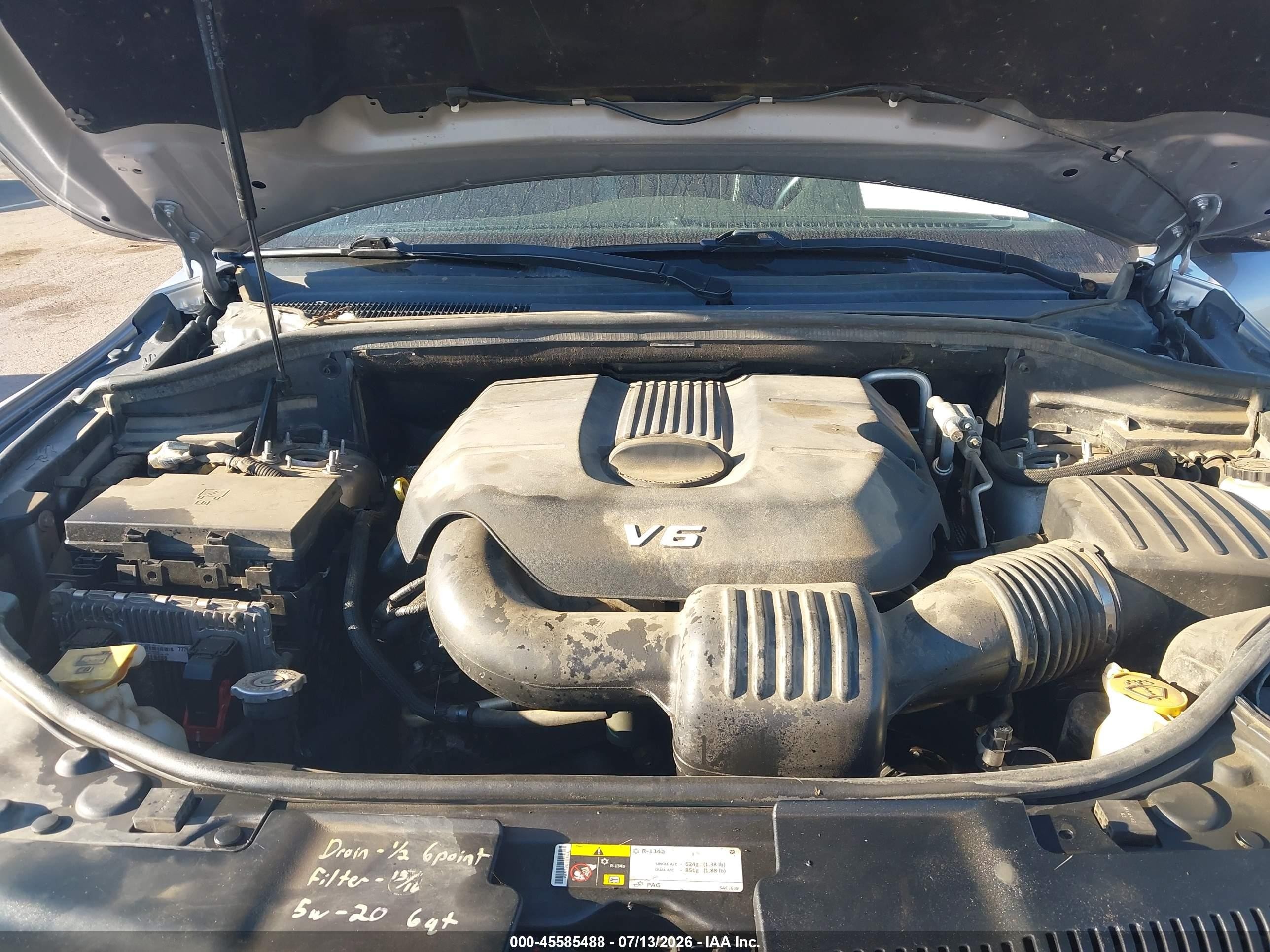 2014 Dodge Durango Limited Silver vin: 1C4RDJDG2EC481724