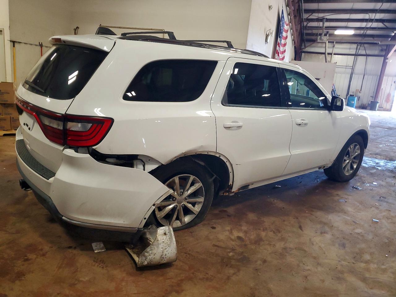 2014 Dodge Durango Limited White vin: 1C4RDJDG2EC495011