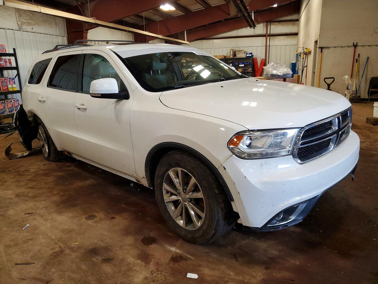 2014 Dodge Durango Limited White vin: 1C4RDJDG2EC495011