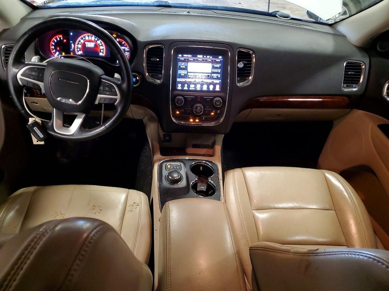 2014 Dodge Durango Limited White vin: 1C4RDJDG2EC495011