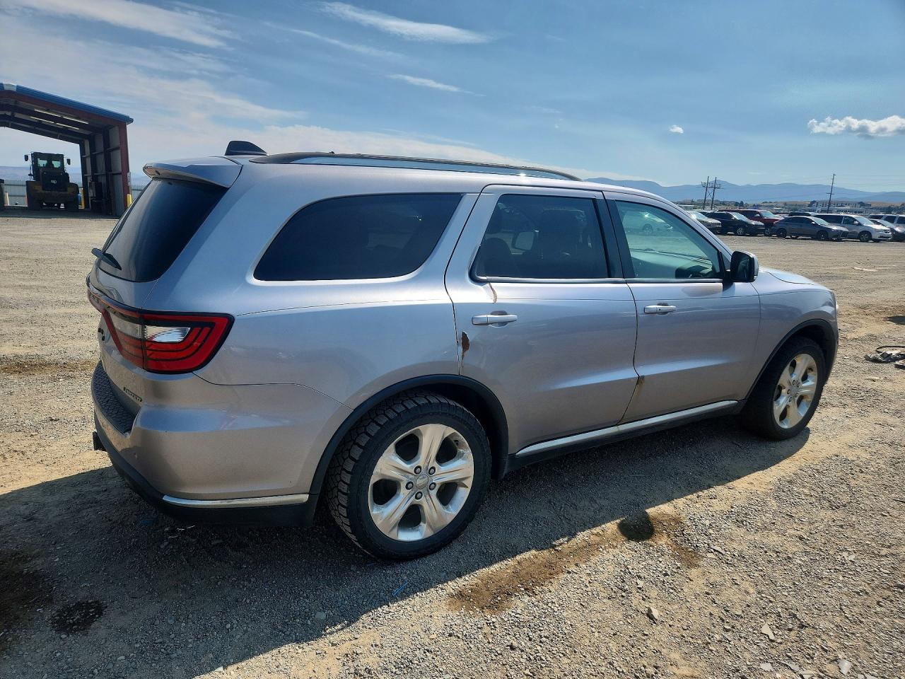 2014 Dodge Durango Limited Silver vin: 1C4RDJDG2EC508565