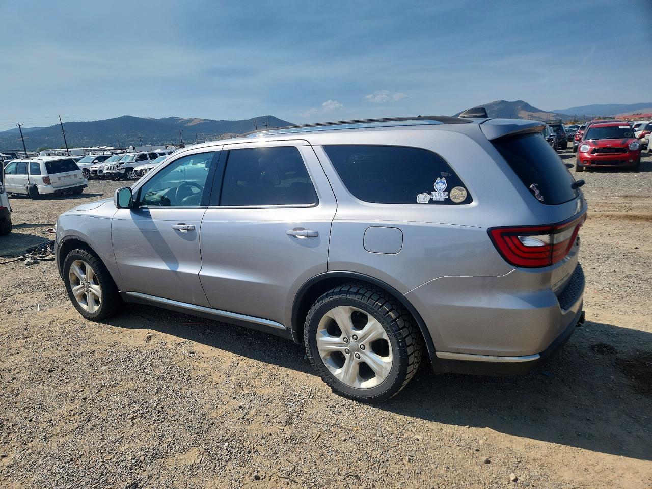 2014 Dodge Durango Limited Silver vin: 1C4RDJDG2EC508565