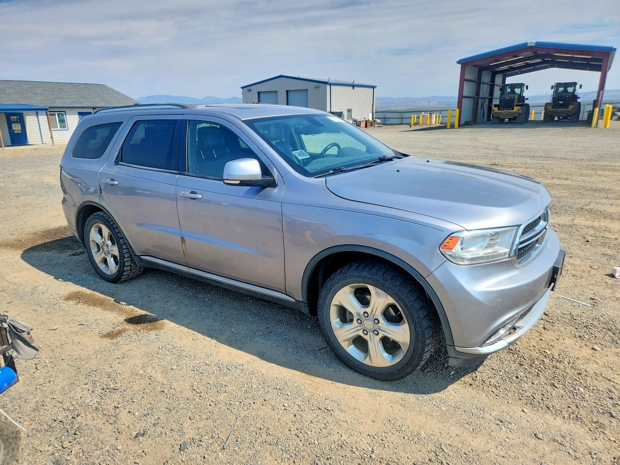 2014 Dodge Durango Limited Silver vin: 1C4RDJDG2EC508565