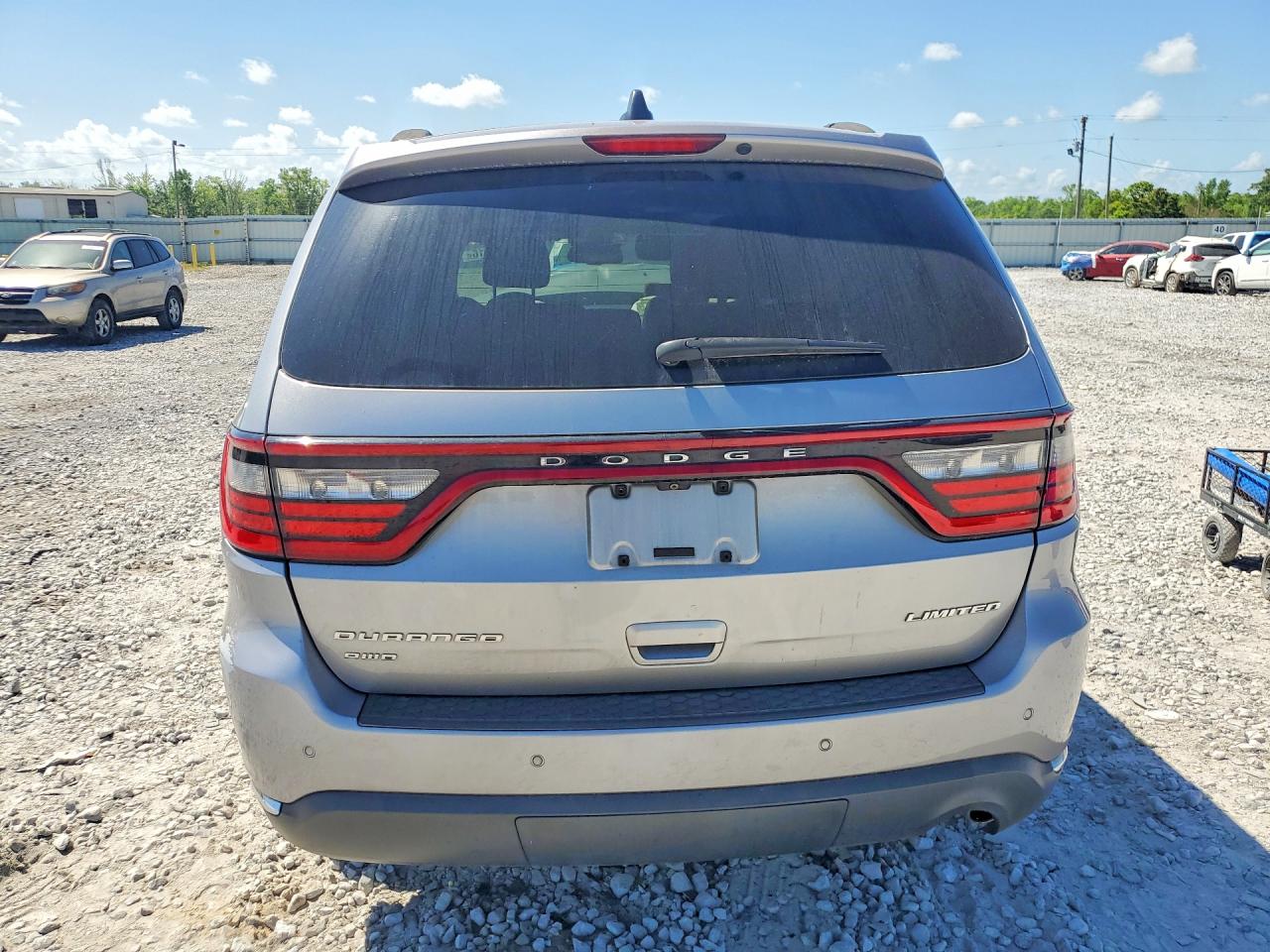 2014 Dodge Durango Silver vin: 1C4RDJDG2EC563386