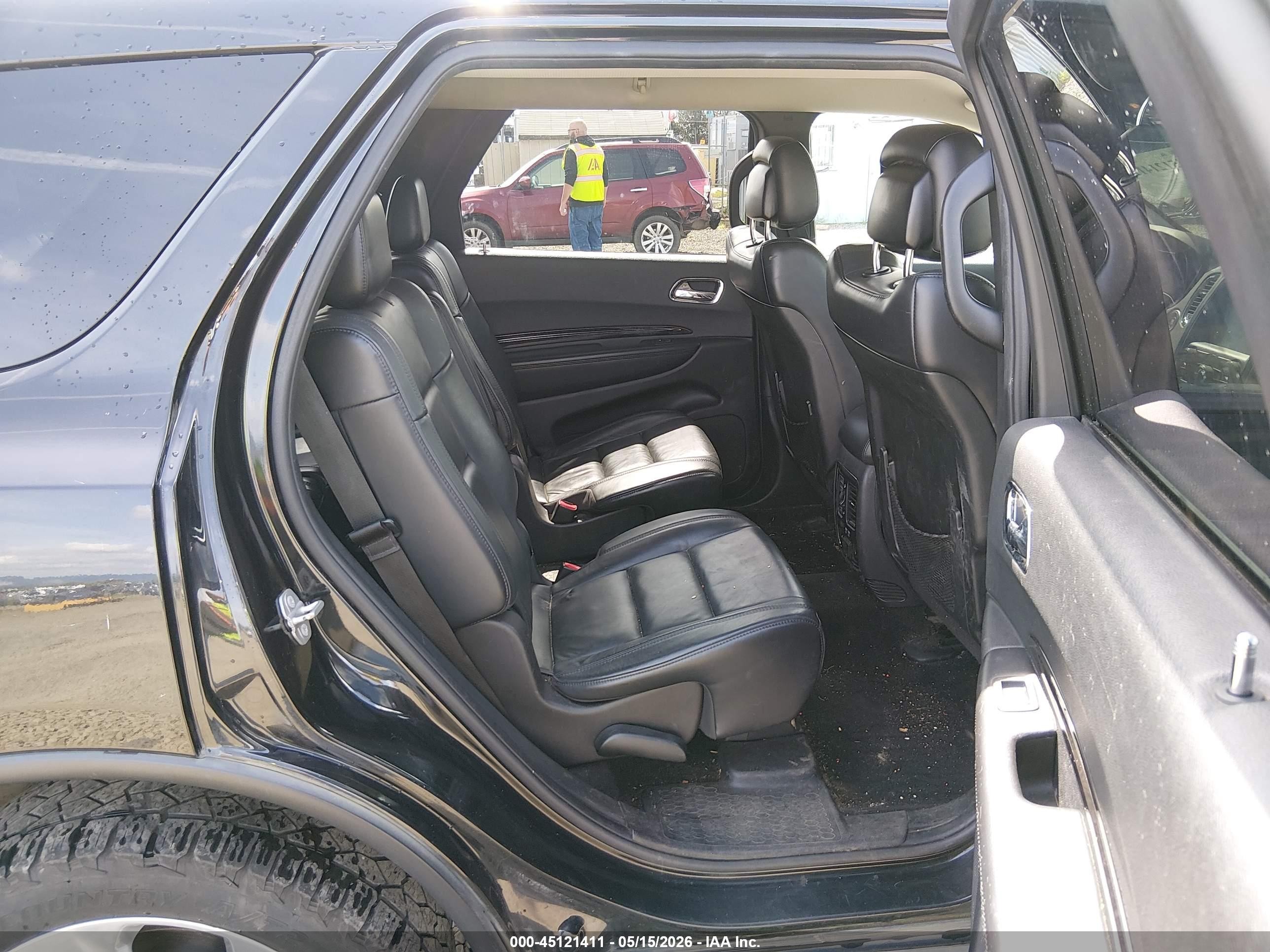 2014 Dodge Durango Limited Black vin: 1C4RDJDG2EC972908