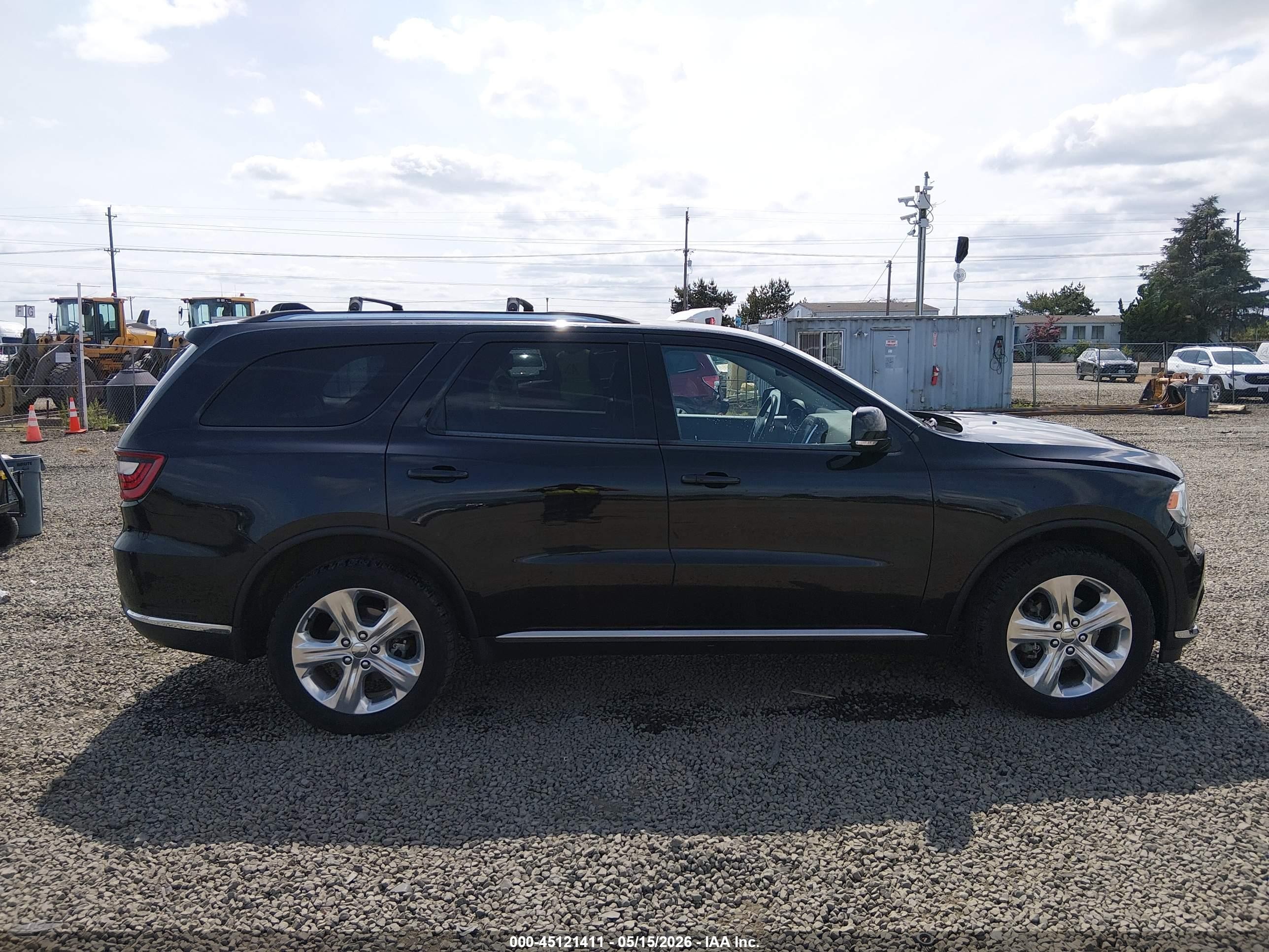 2014 Dodge Durango Limited Black vin: 1C4RDJDG2EC972908