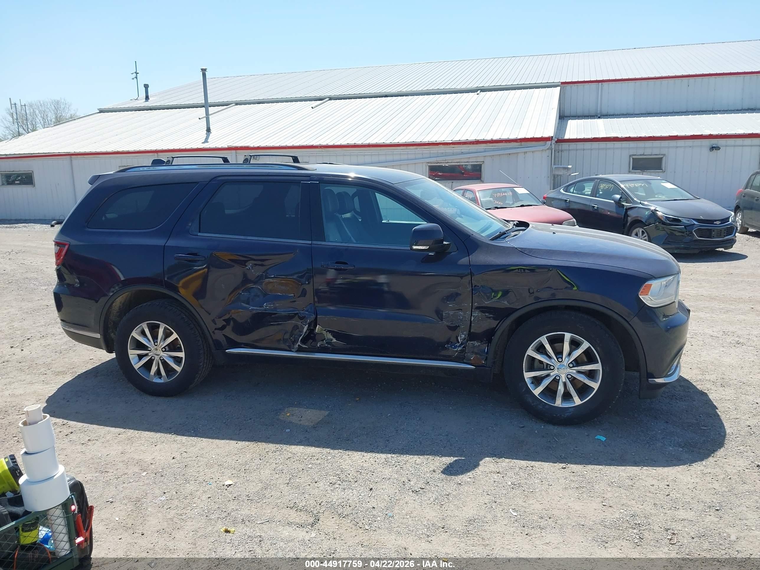 2014 Dodge Durango Limited Серый vin: 1C4RDJDG2EC976487