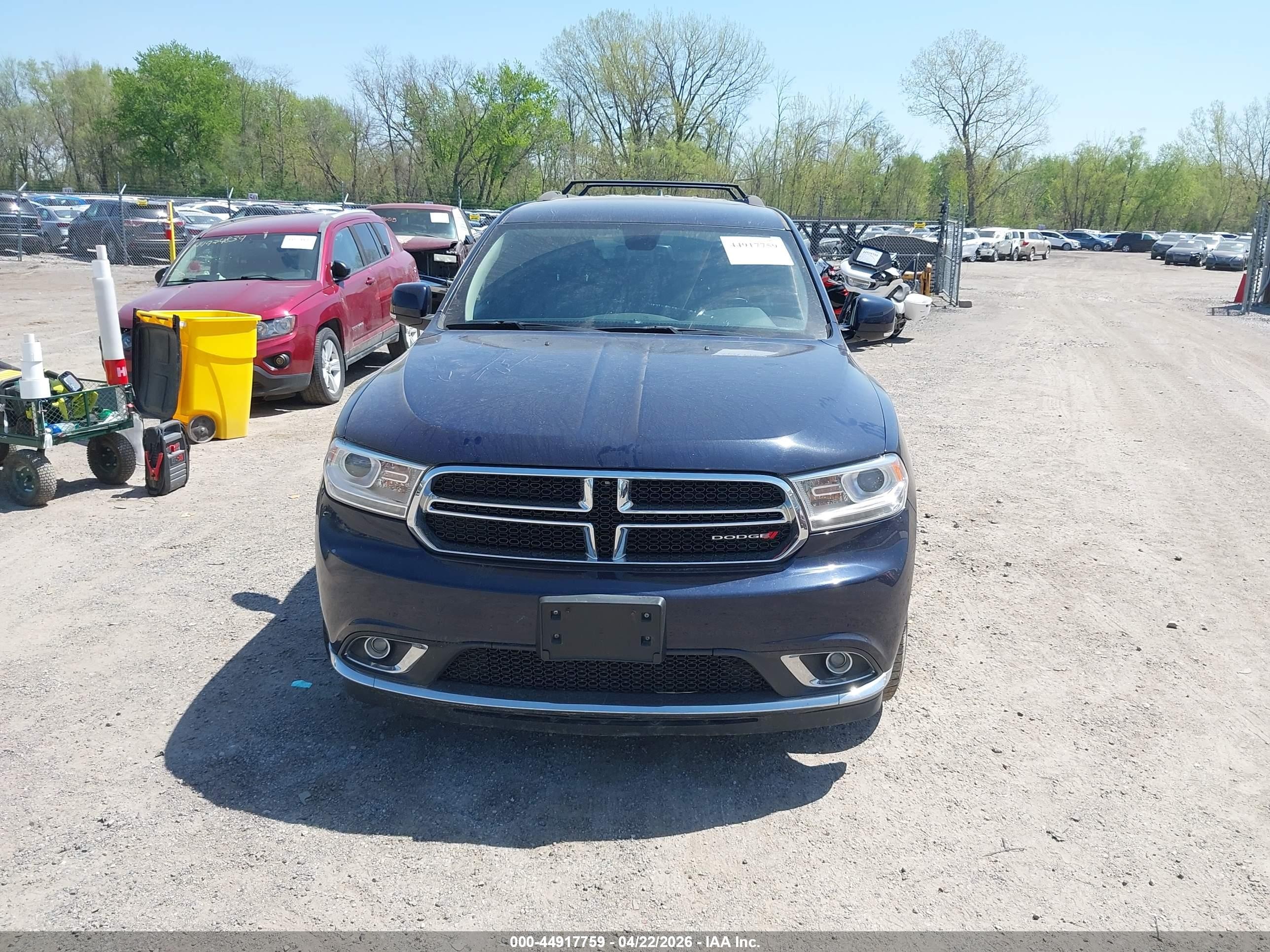 2014 Dodge Durango Limited Серый vin: 1C4RDJDG2EC976487