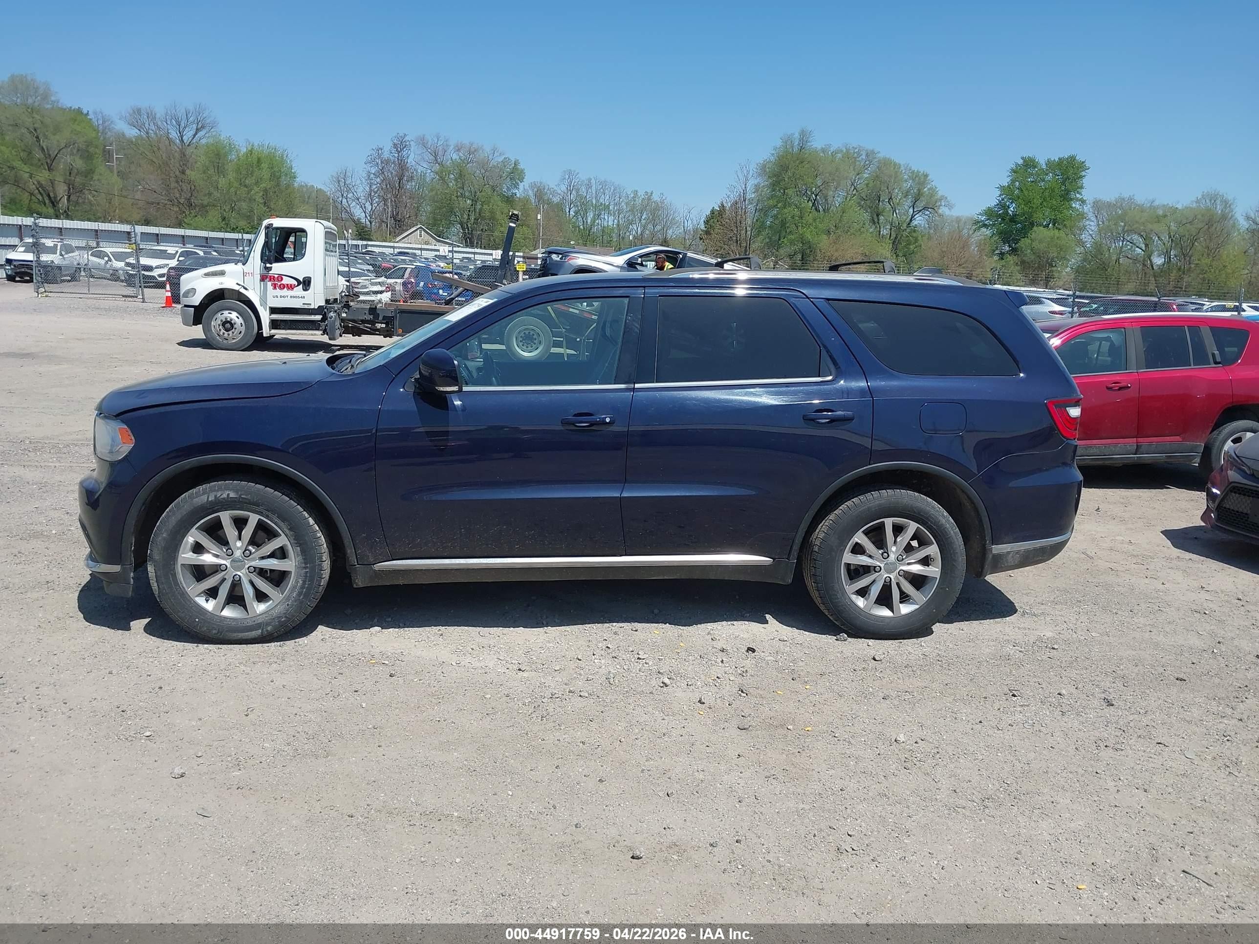 2014 Dodge Durango Limited Серый vin: 1C4RDJDG2EC976487