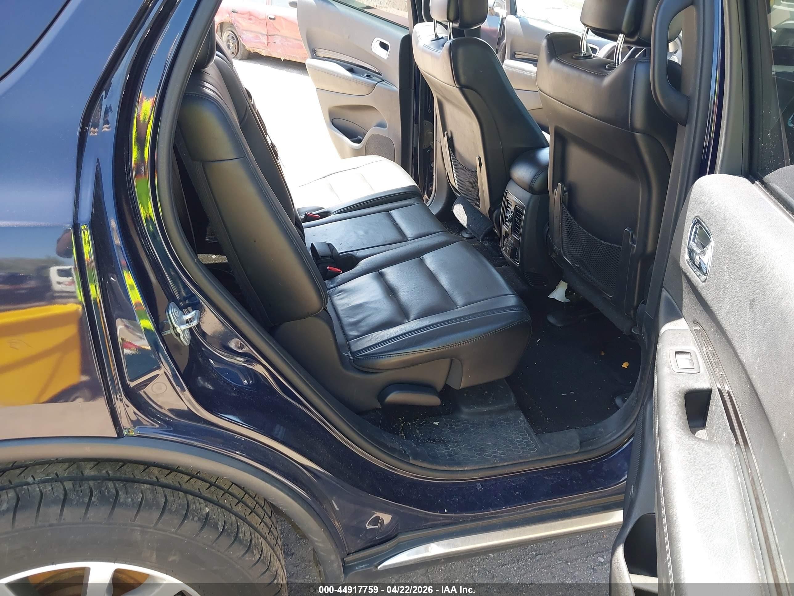 2014 Dodge Durango Limited Серый vin: 1C4RDJDG2EC976487