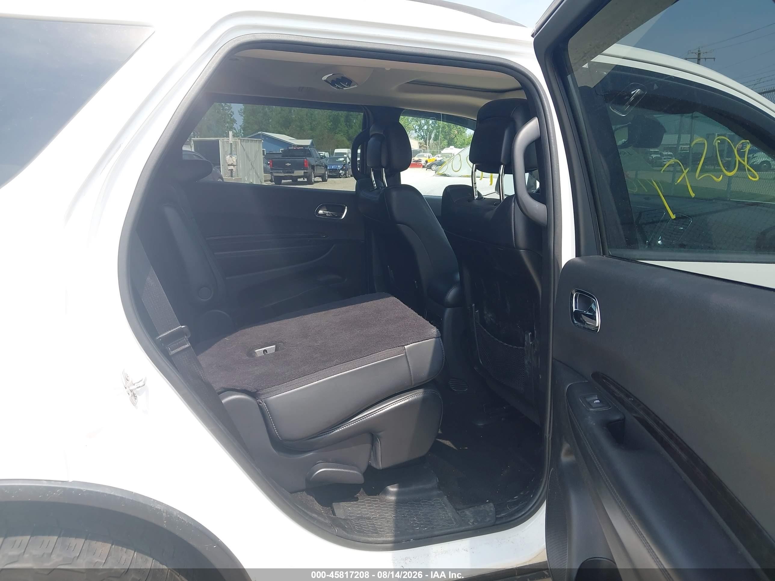2014 Dodge Durango Limited Белый vin: 1C4RDJDG2EC979390