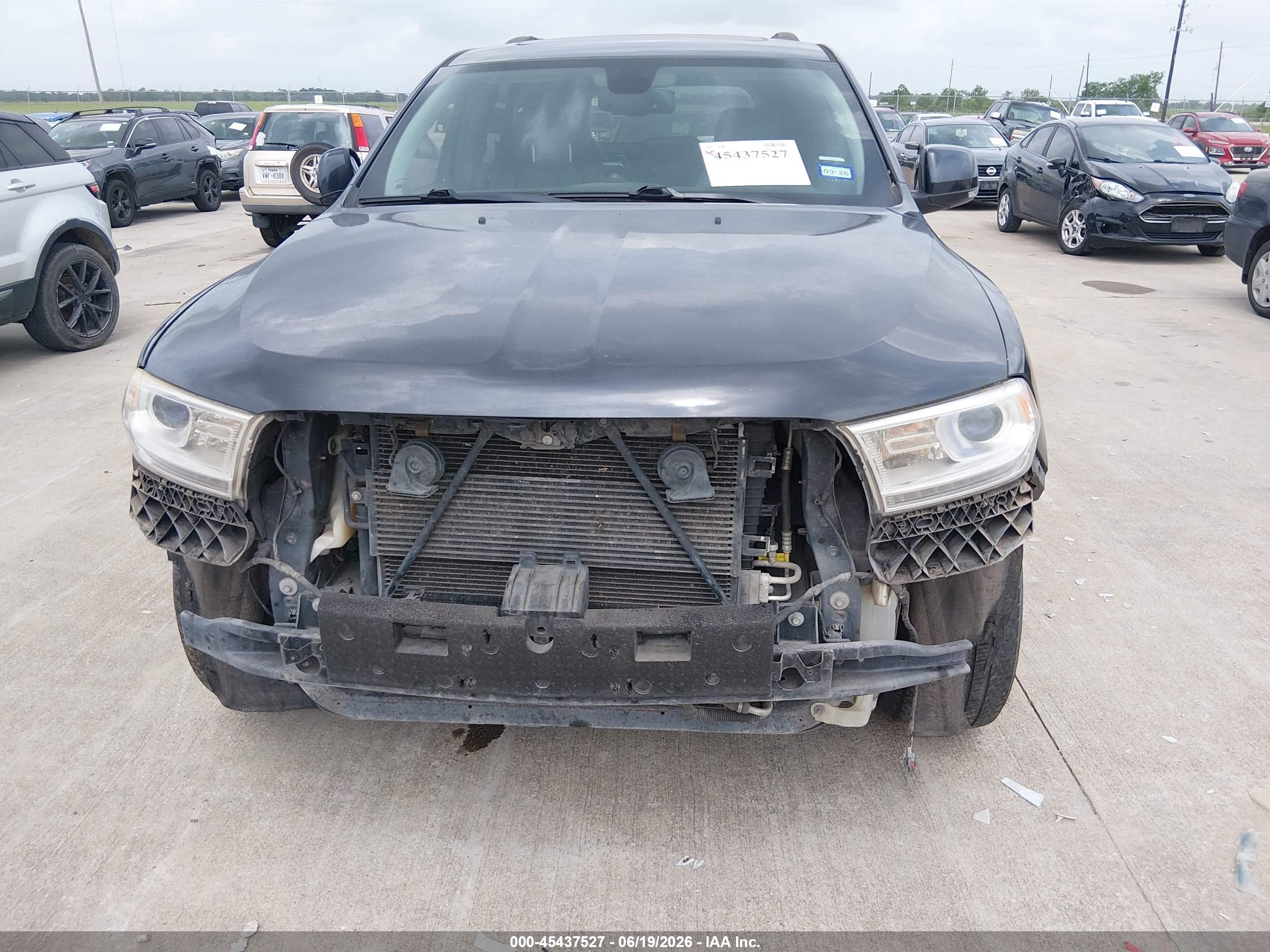 2015 Dodge Durango Limited Gray vin: 1C4RDJDG2FC101444