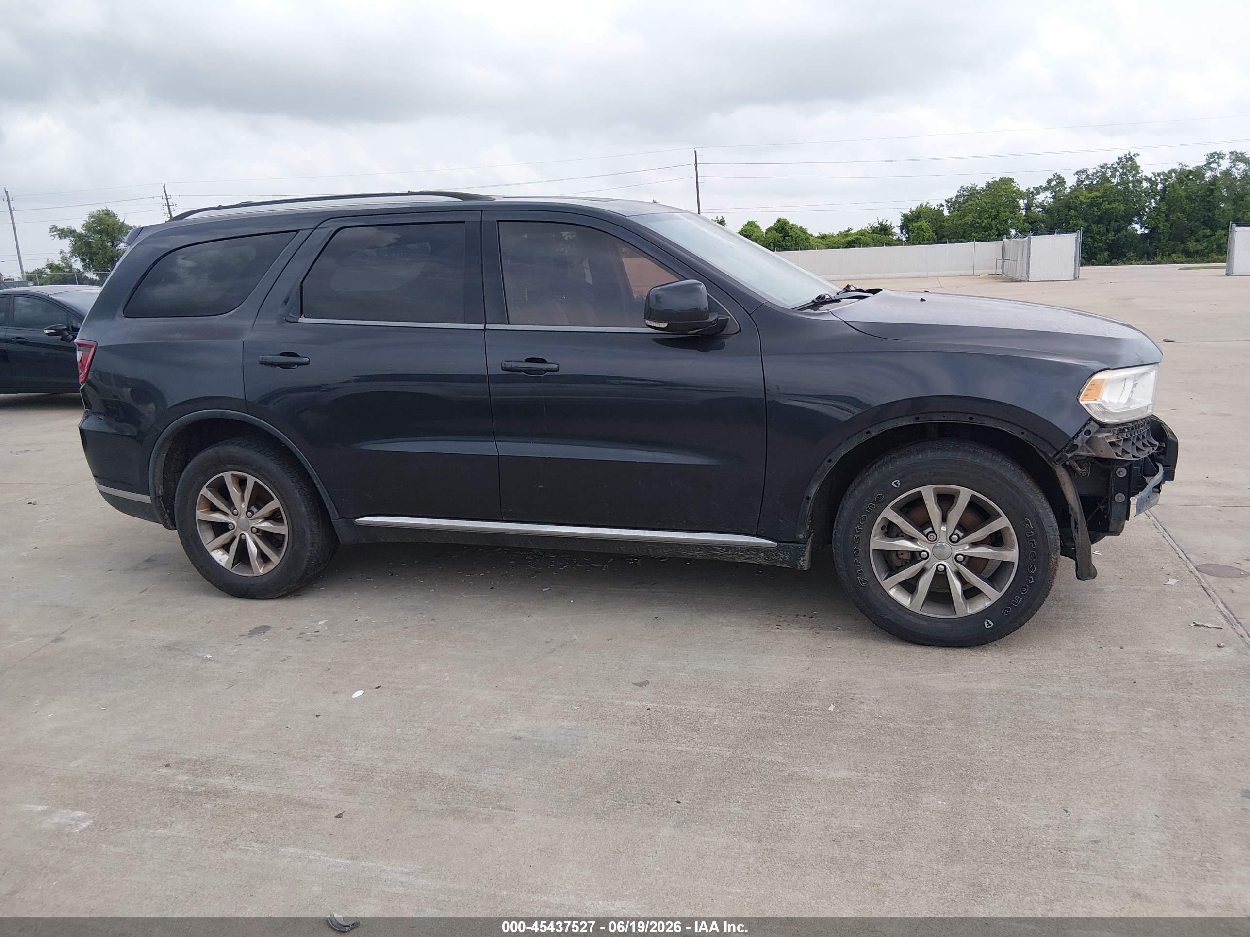 2015 Dodge Durango Limited Gray vin: 1C4RDJDG2FC101444