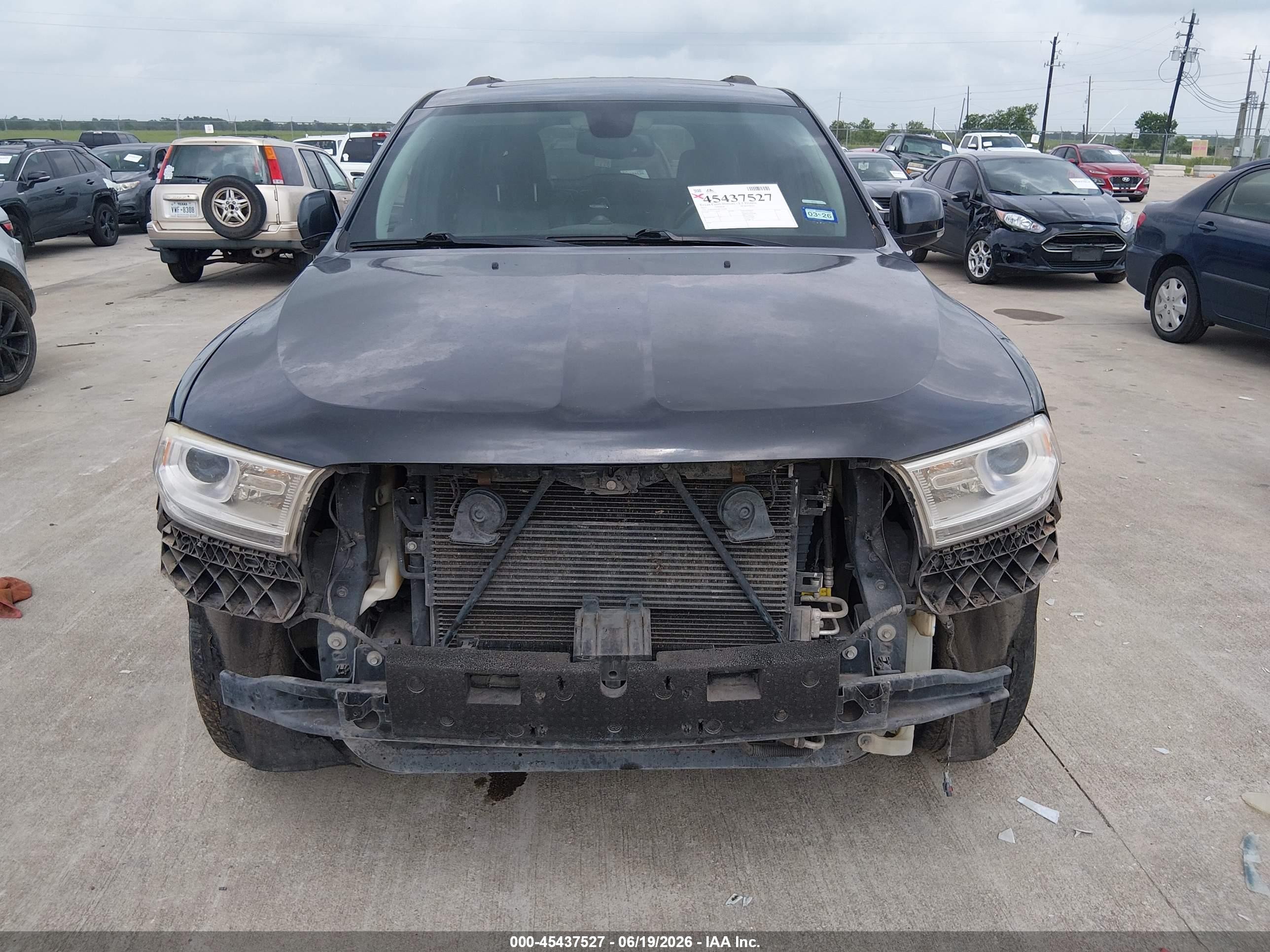 2015 Dodge Durango Limited Gray vin: 1C4RDJDG2FC101444