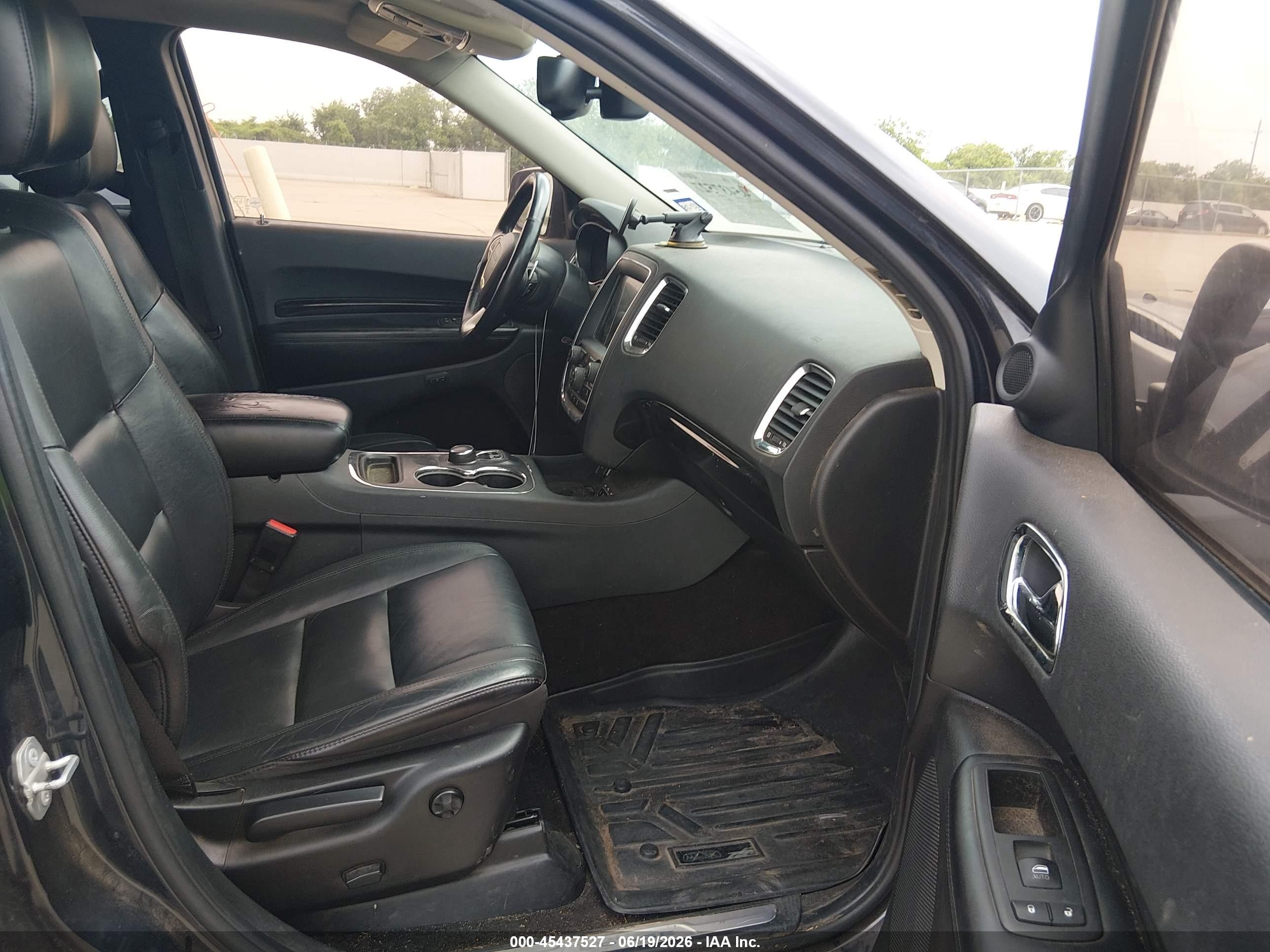2015 Dodge Durango Limited Gray vin: 1C4RDJDG2FC101444