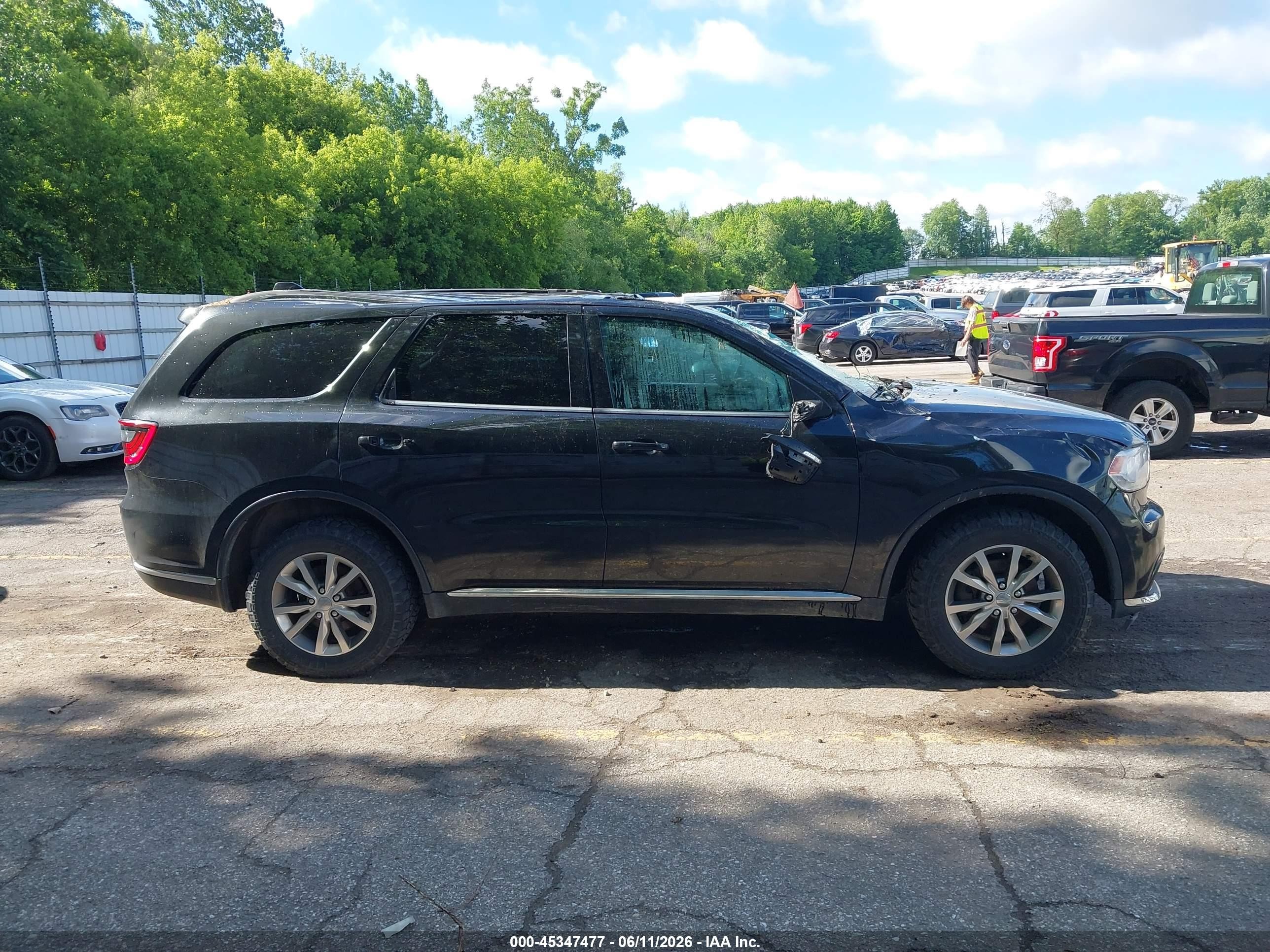 2015 Dodge Durango Limited Black vin: 1C4RDJDG2FC696005
