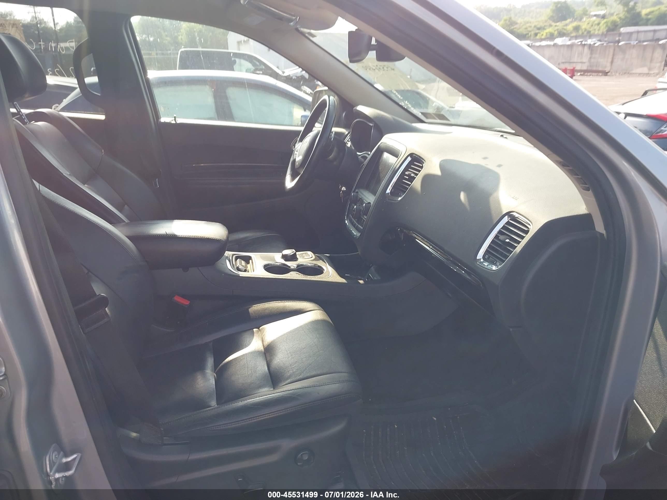 2015 Dodge Durango Limited Silver vin: 1C4RDJDG2FC766215