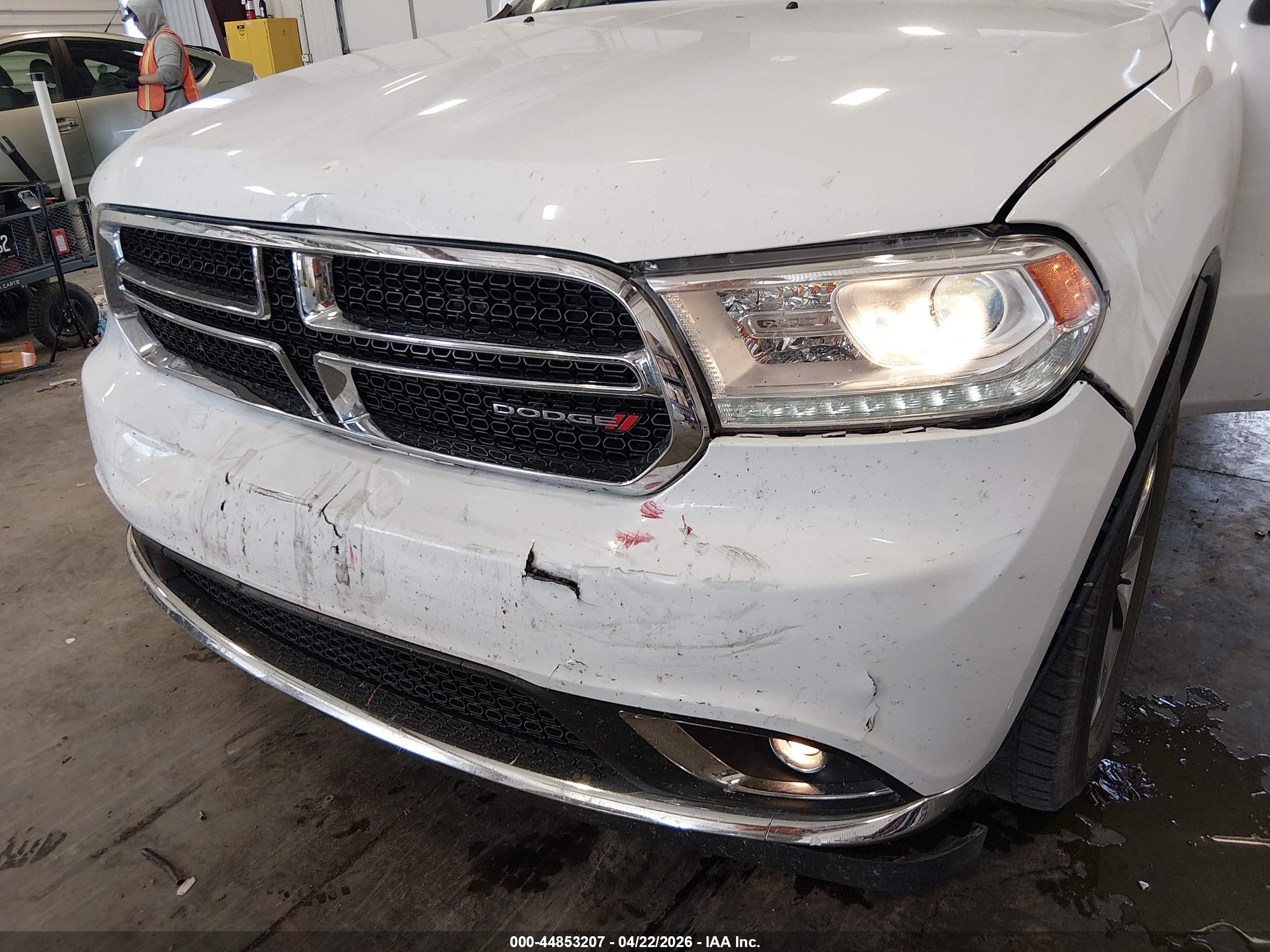 2015 Dodge Durango Limited White vin: 1C4RDJDG2FC795603