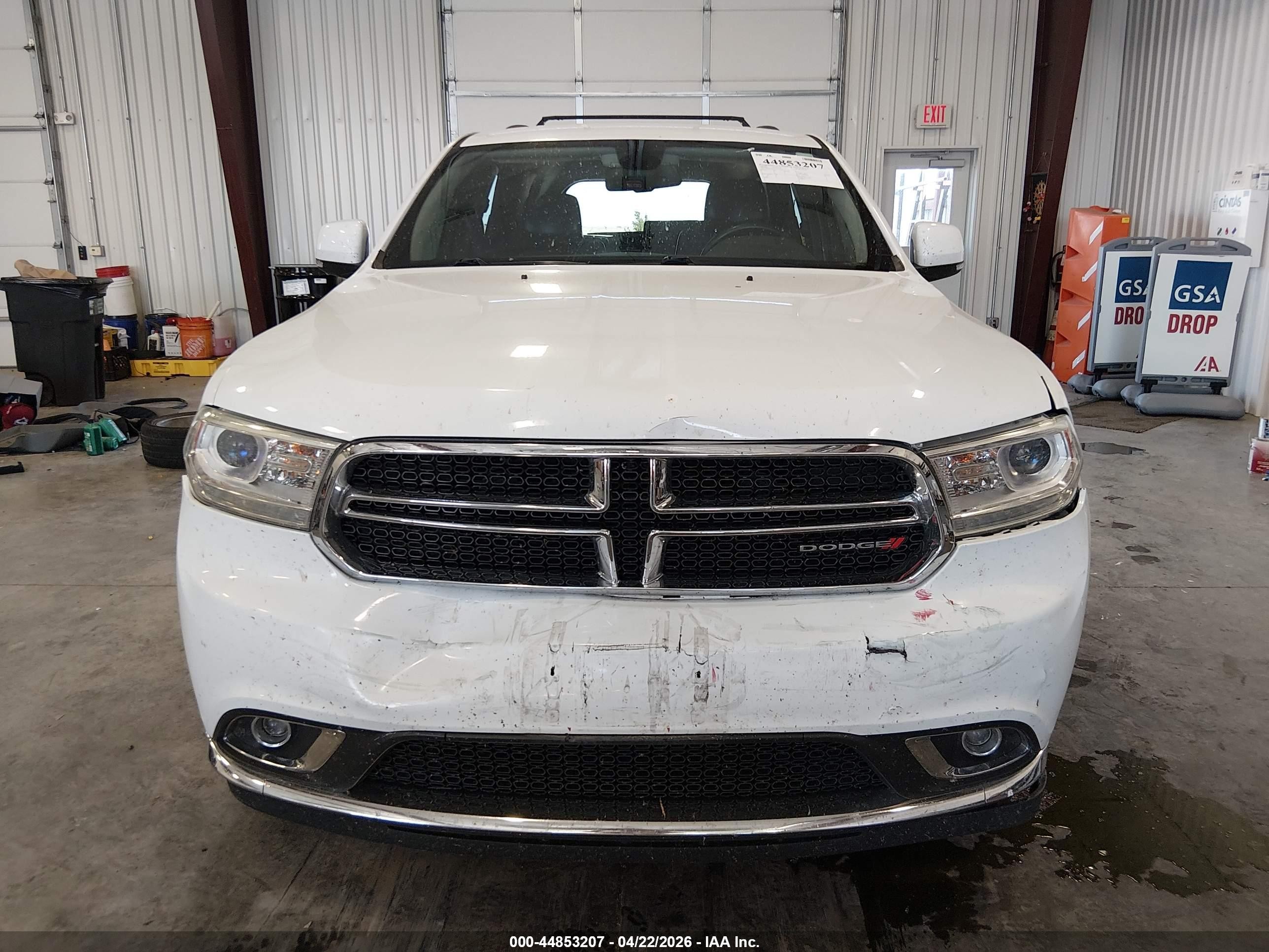 2015 Dodge Durango Limited White vin: 1C4RDJDG2FC795603