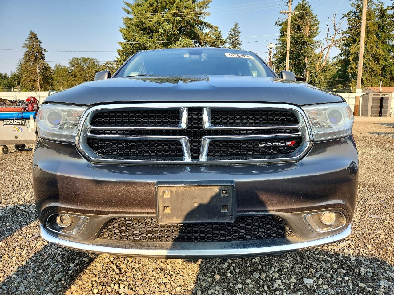 2015 Dodge Durango Limited Gray vin: 1C4RDJDG2FC873877