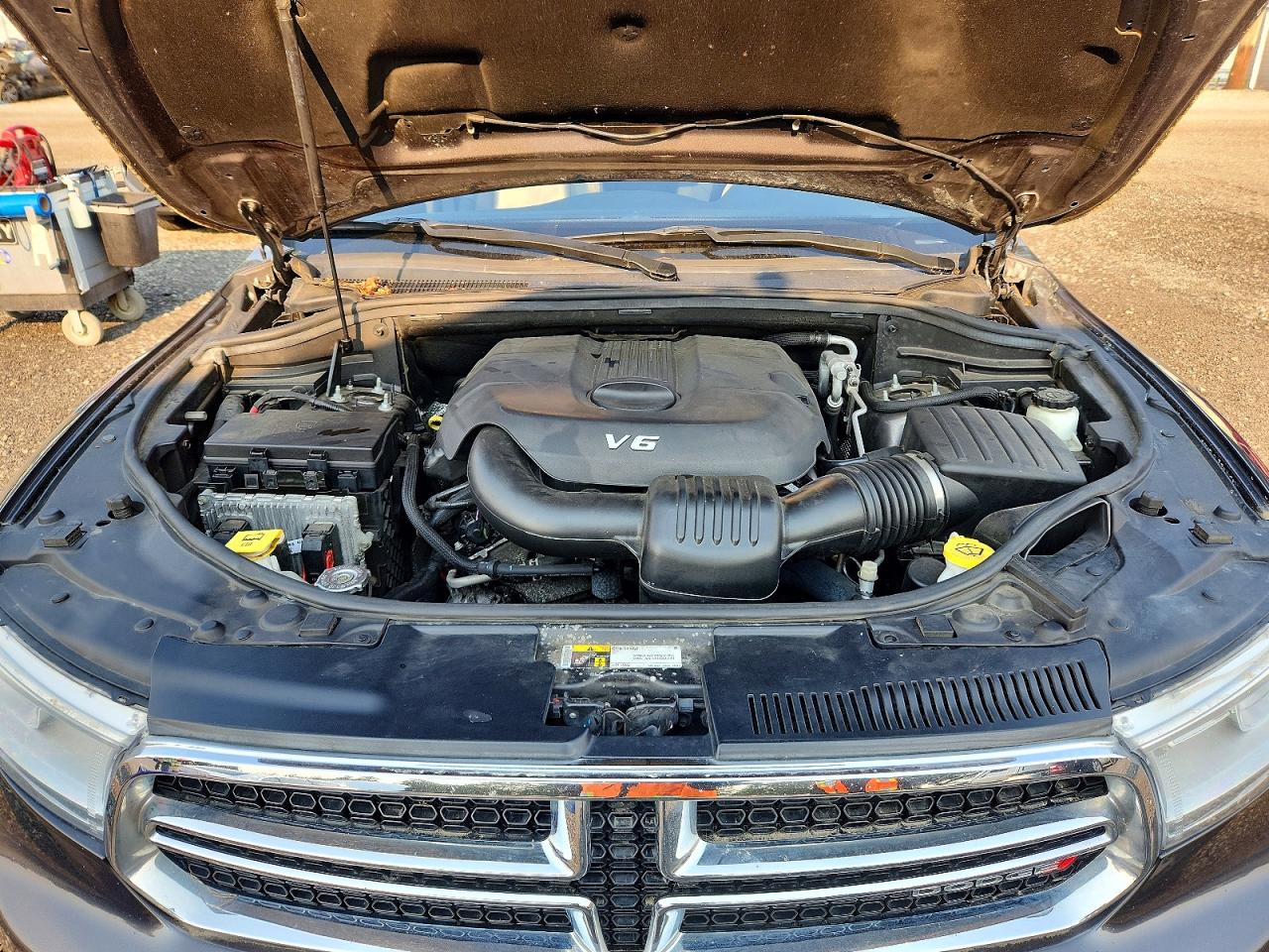 2015 Dodge Durango Limited Gray vin: 1C4RDJDG2FC873877