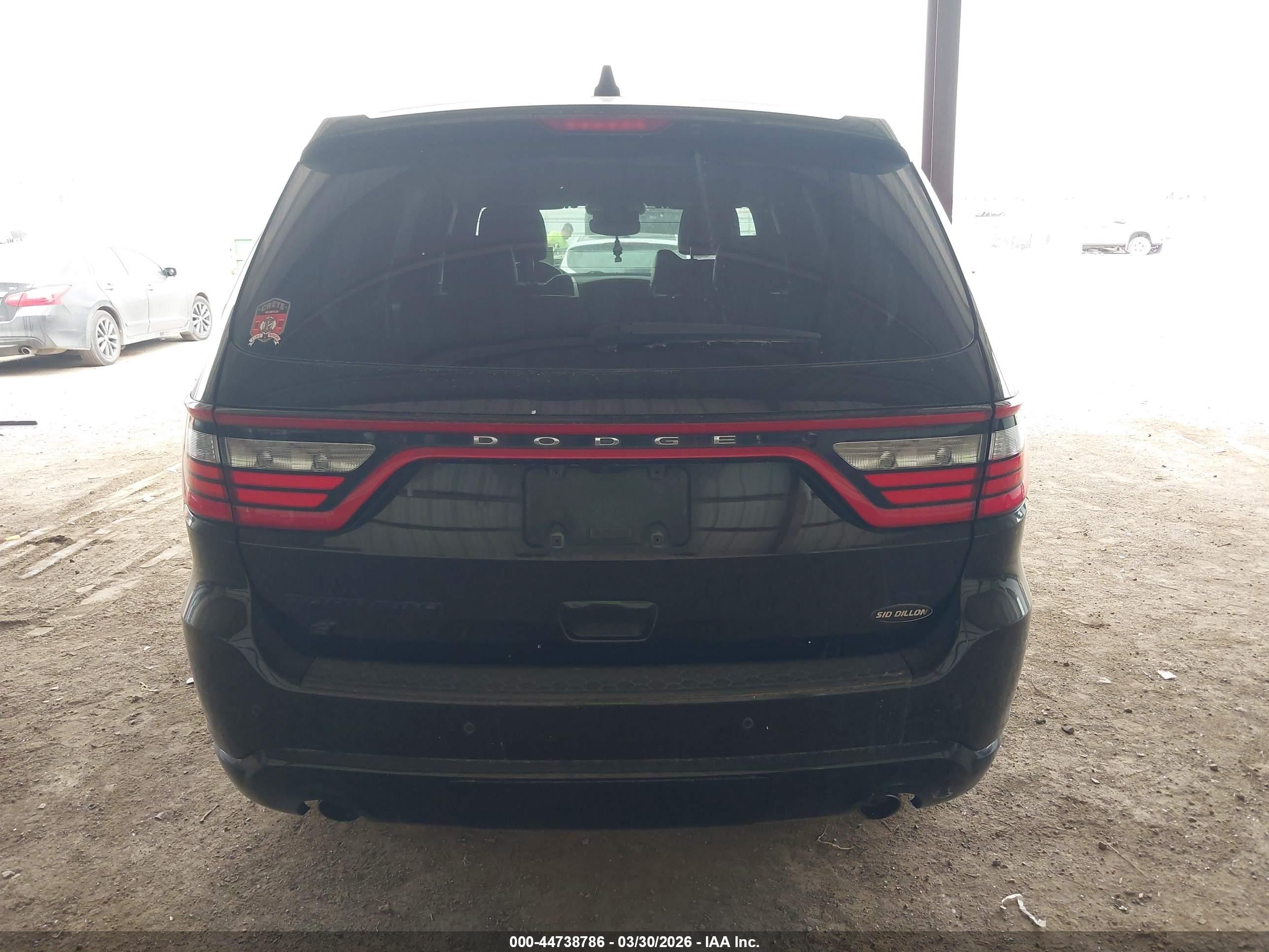 2018 Dodge Durango Gt Awd Black vin: 1C4RDJDG2JC307534
