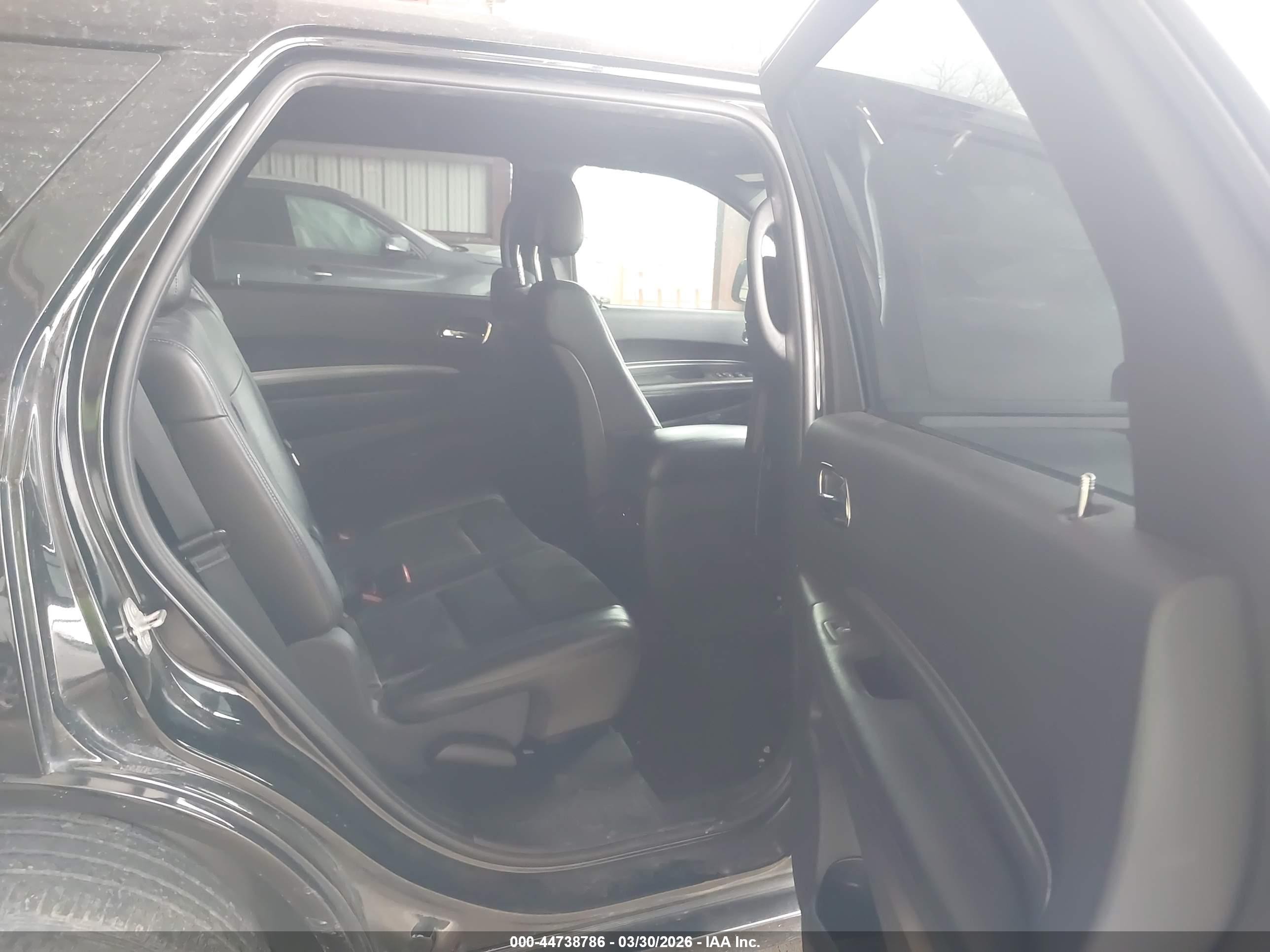 2018 Dodge Durango Gt Awd Black vin: 1C4RDJDG2JC307534