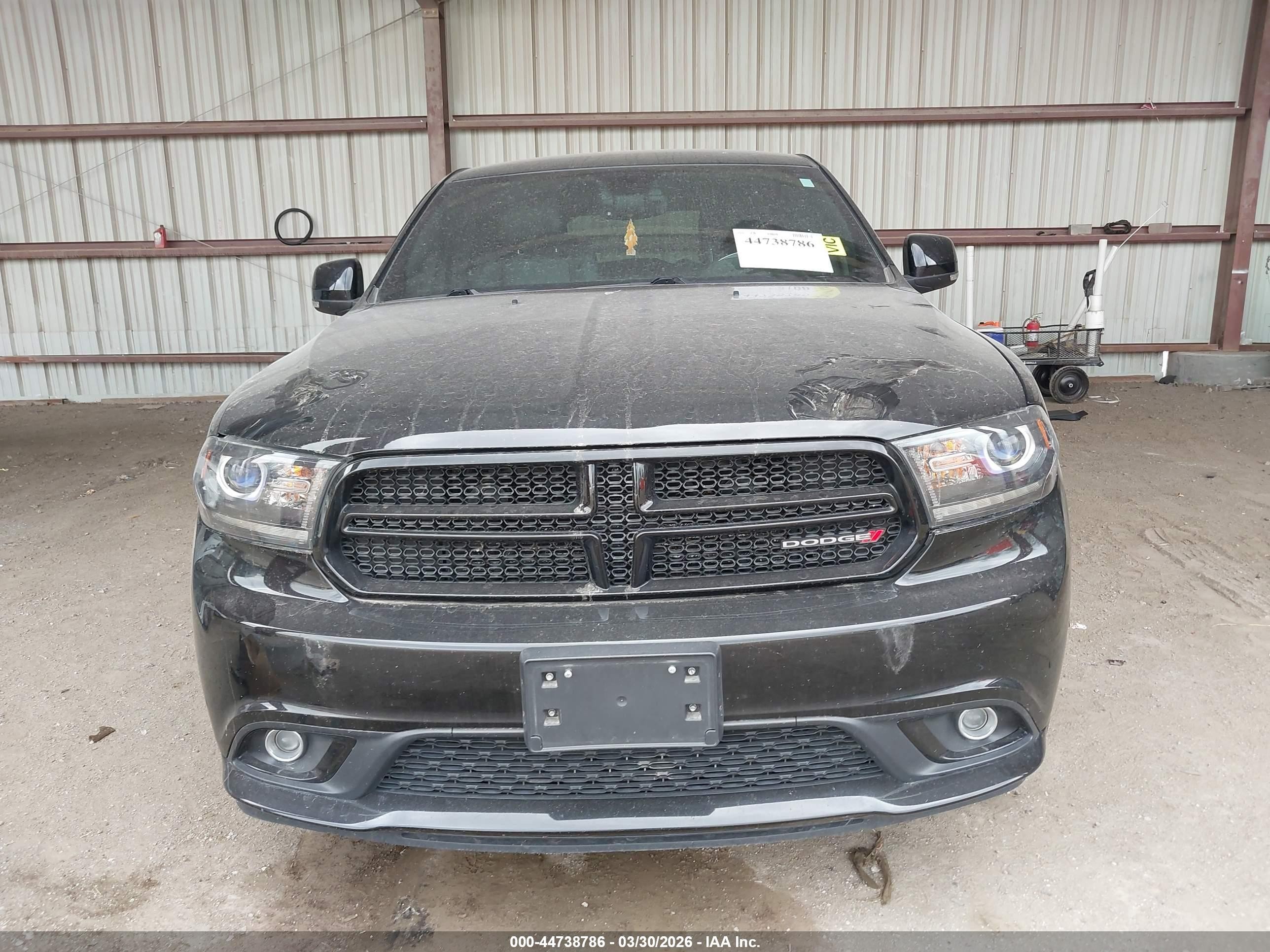 2018 Dodge Durango Gt Awd Black vin: 1C4RDJDG2JC307534