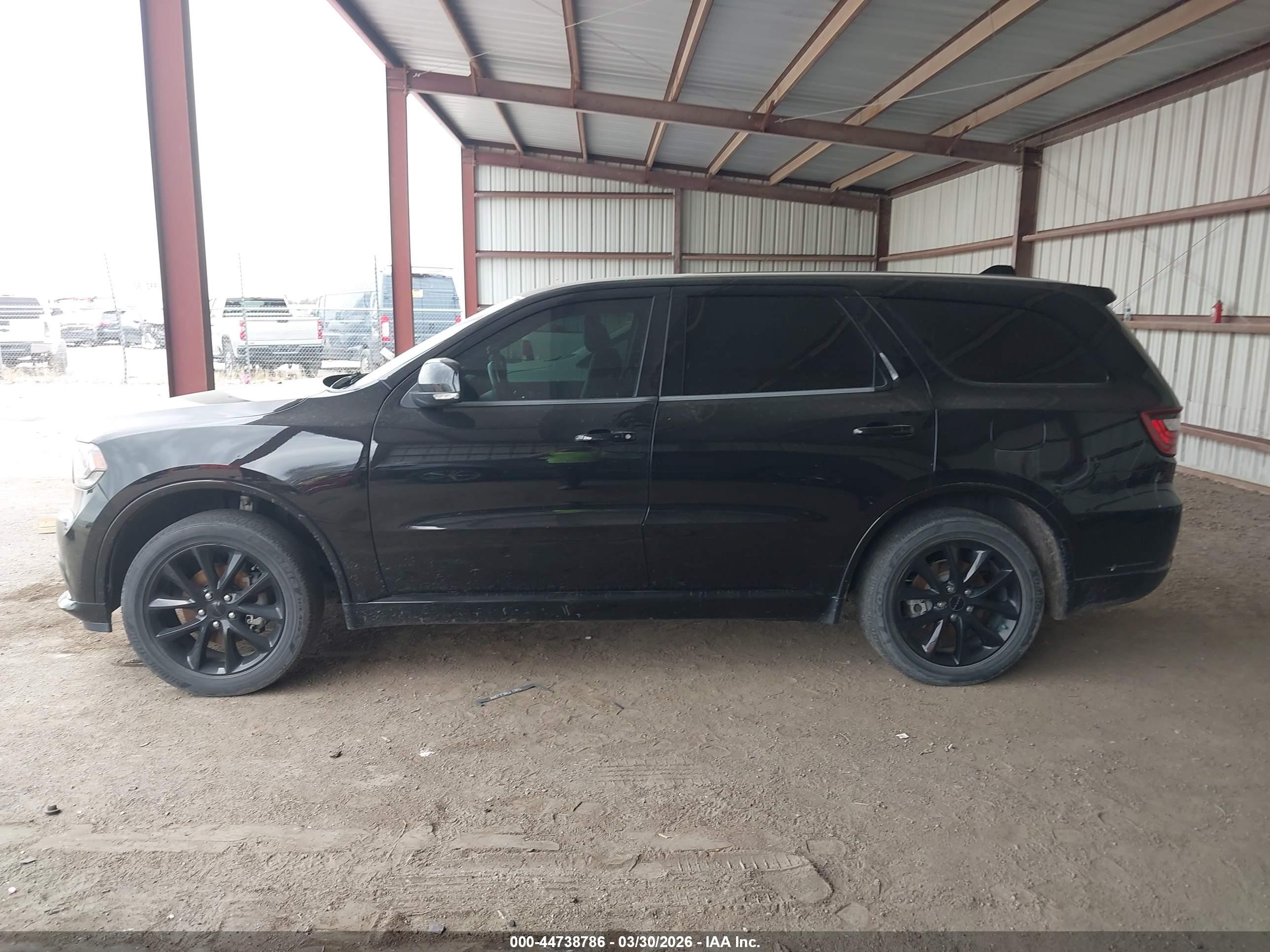 2018 Dodge Durango Gt Awd Black vin: 1C4RDJDG2JC307534