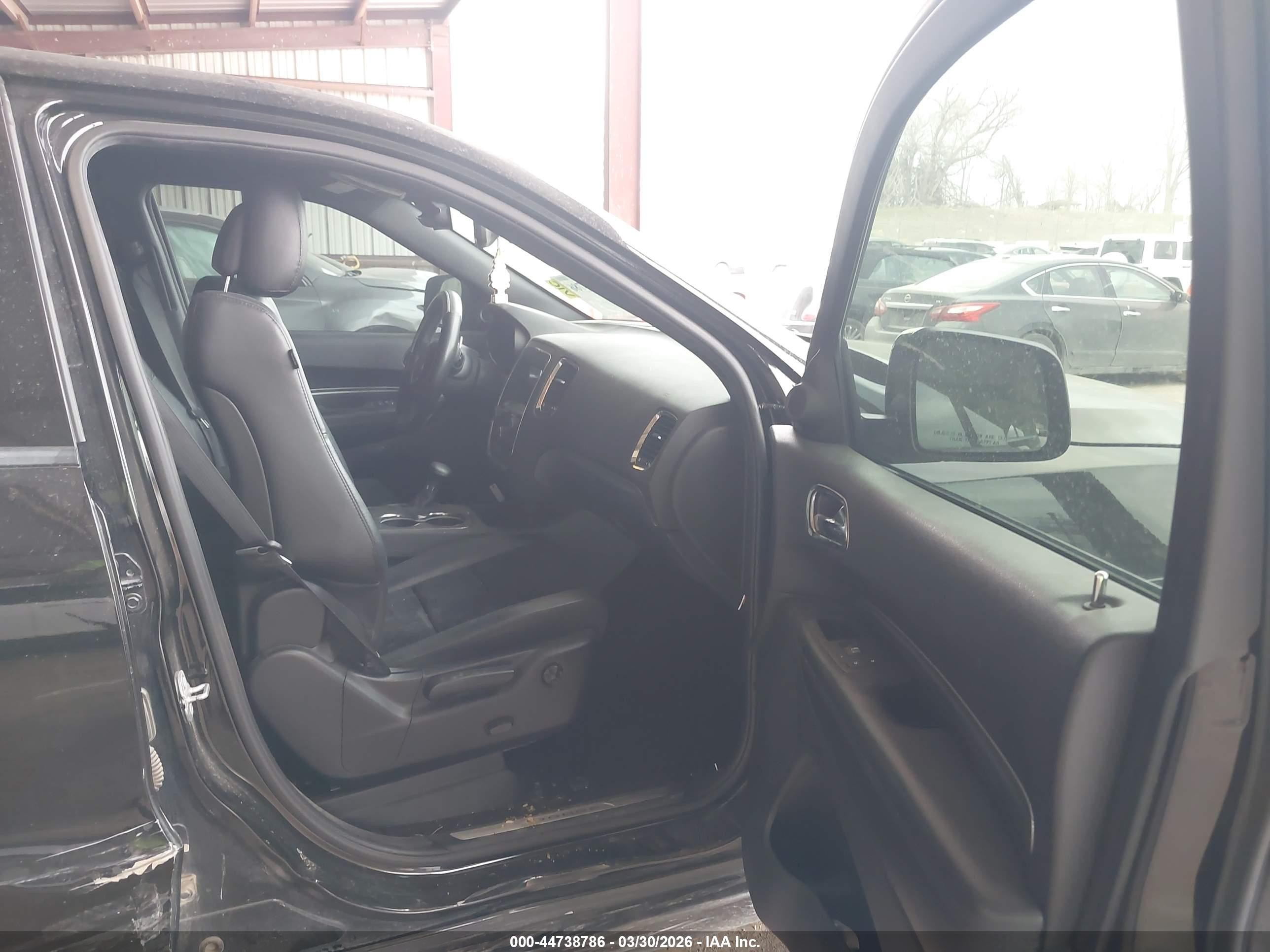 2018 Dodge Durango Gt Awd Black vin: 1C4RDJDG2JC307534