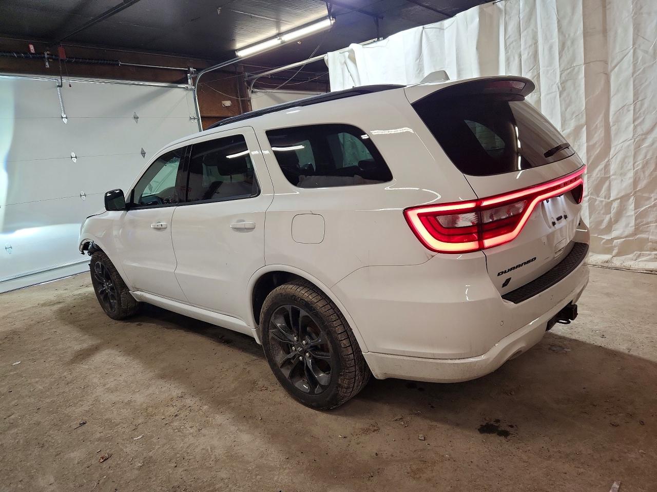 2022 Dodge Durango Gt White vin: 1C4RDJDG2NC205849