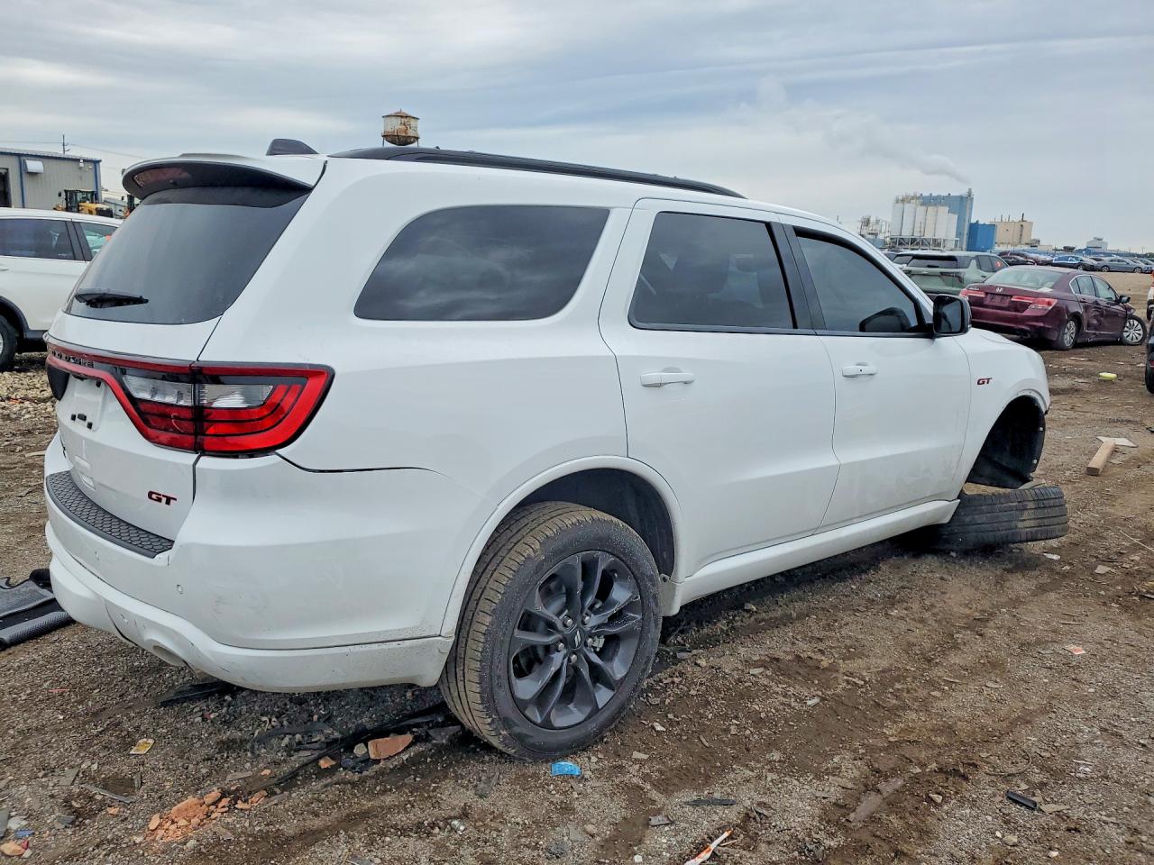 2026 Dodge Durango Gt White vin: 1C4RDJDG2TC155547